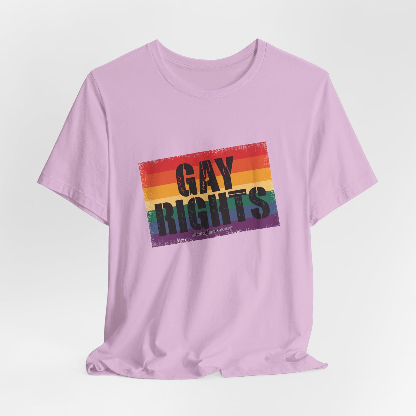Gay Rights Pride Tee | Unisex Short Sleeve Jersey T-Shirt