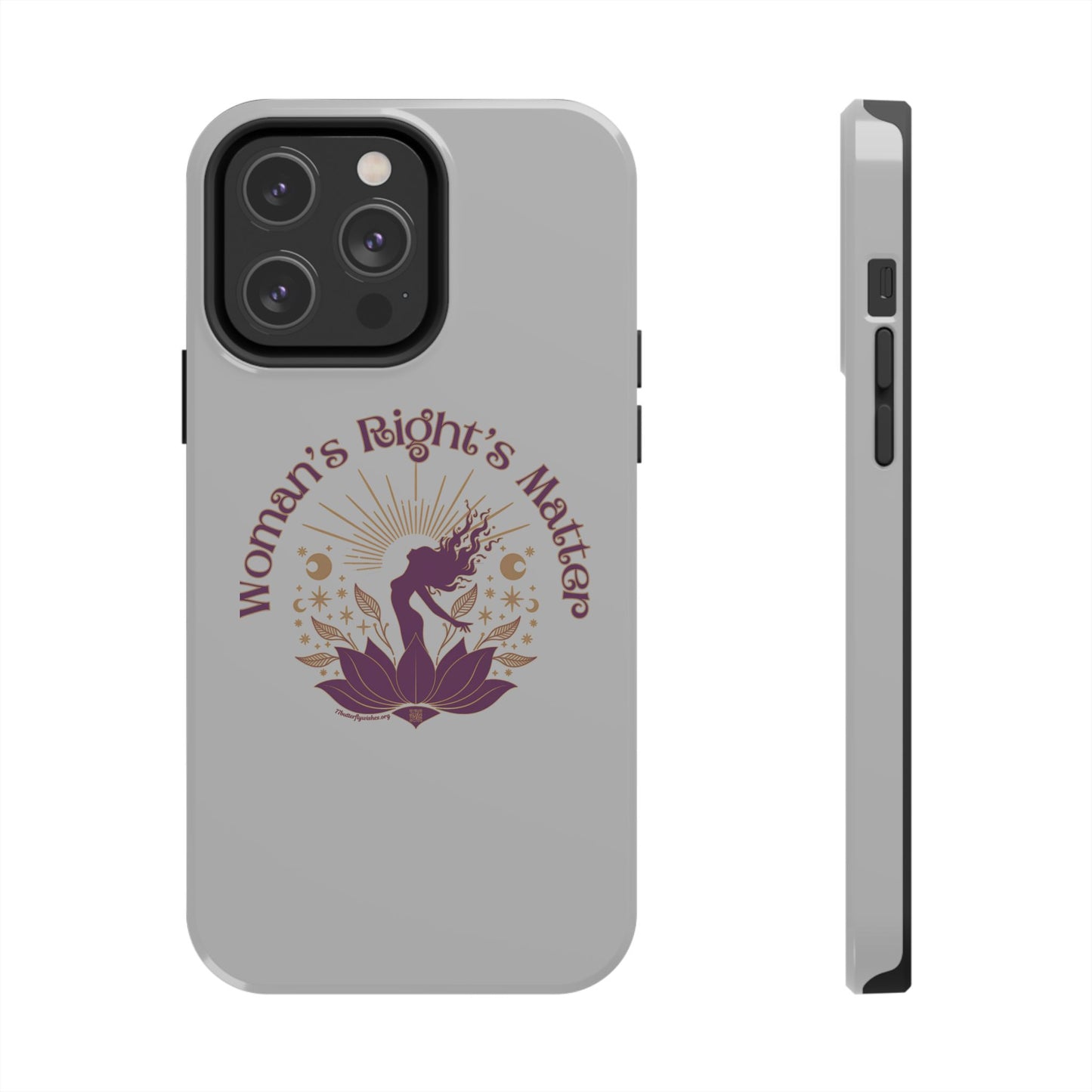 Empowering Tough Phone Cases - Women's Rights Matter Design