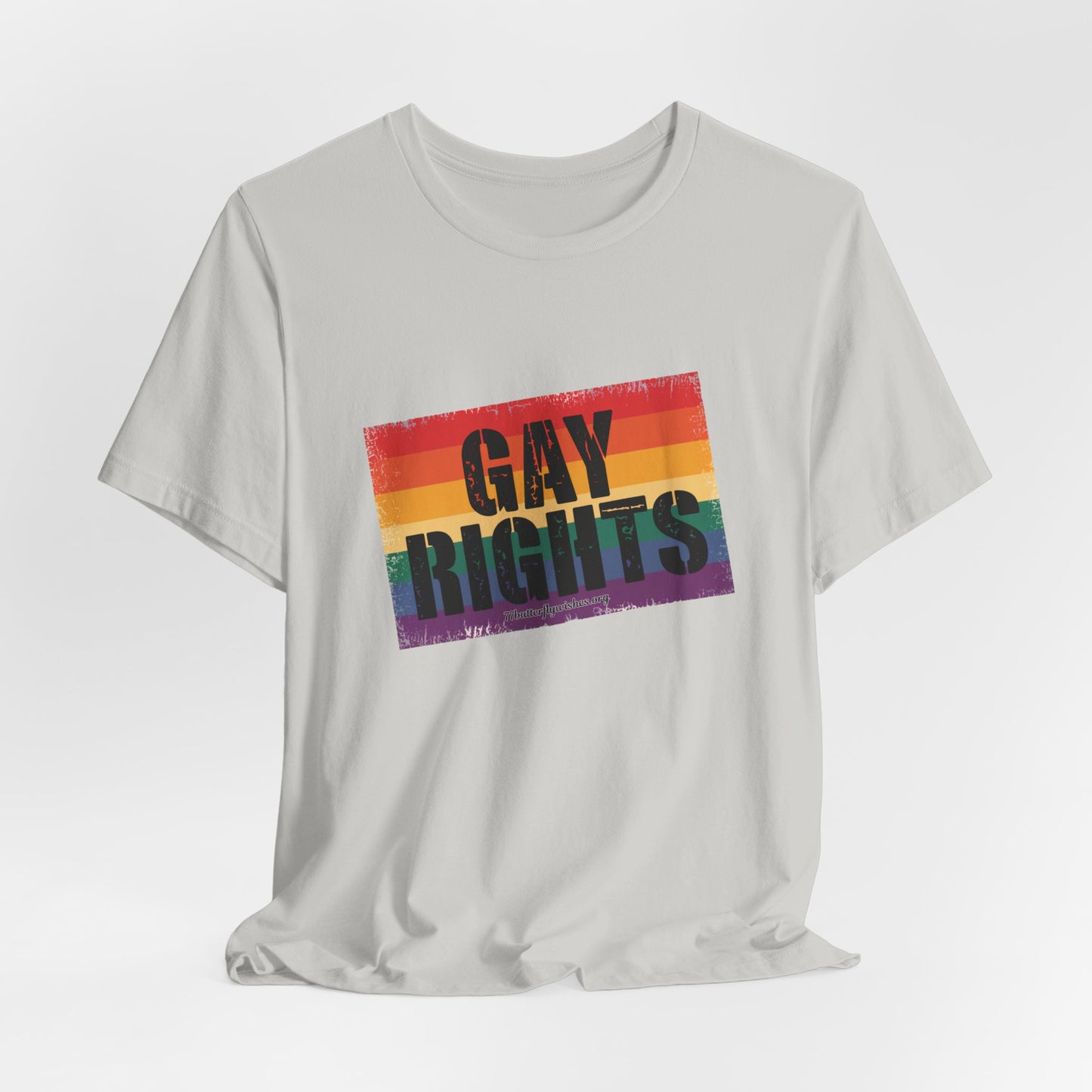 Gay Rights Pride Tee | Unisex Short Sleeve Jersey T-Shirt