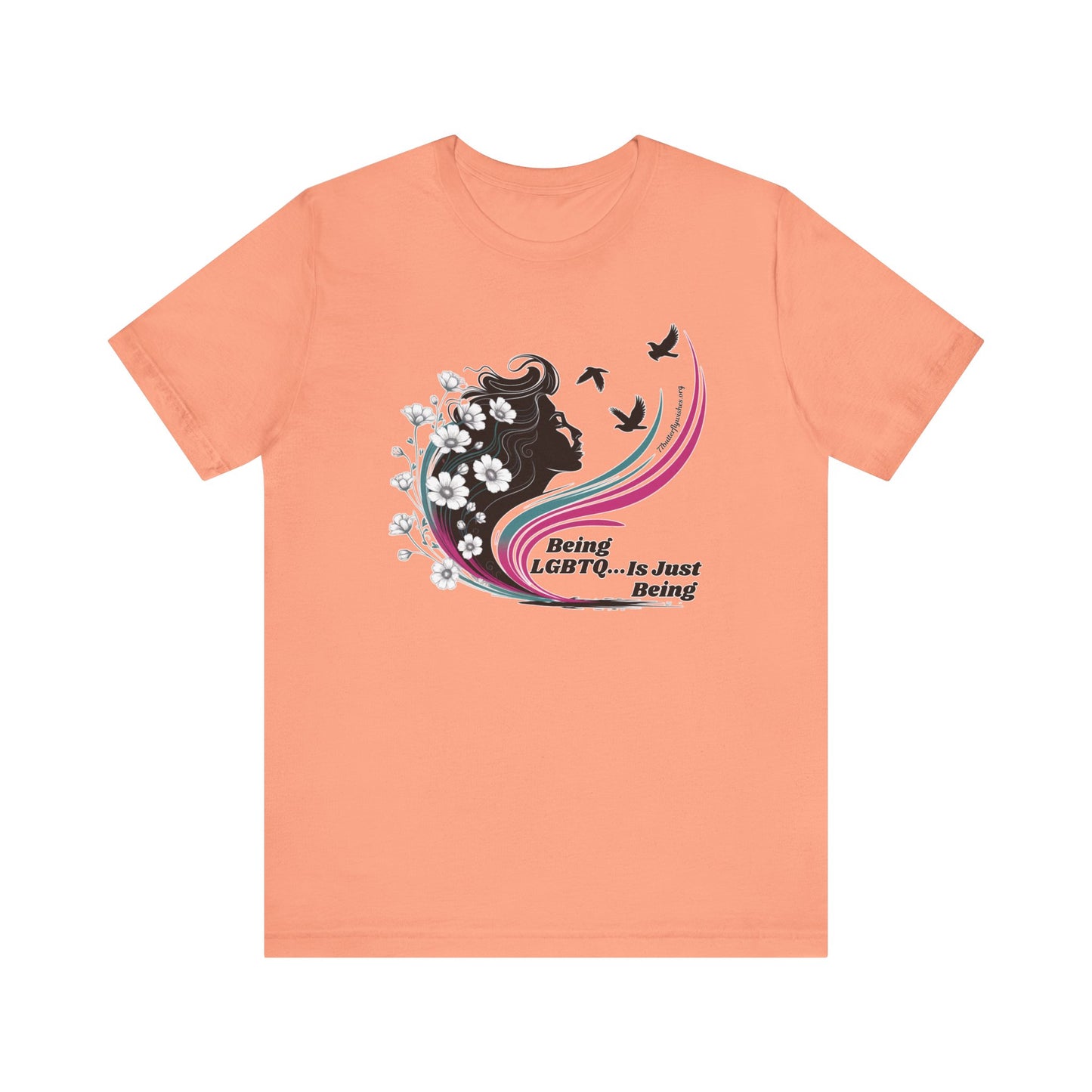 Empowerment LGBTQ Short Sleeve Tee - Celebrate Being Authentic