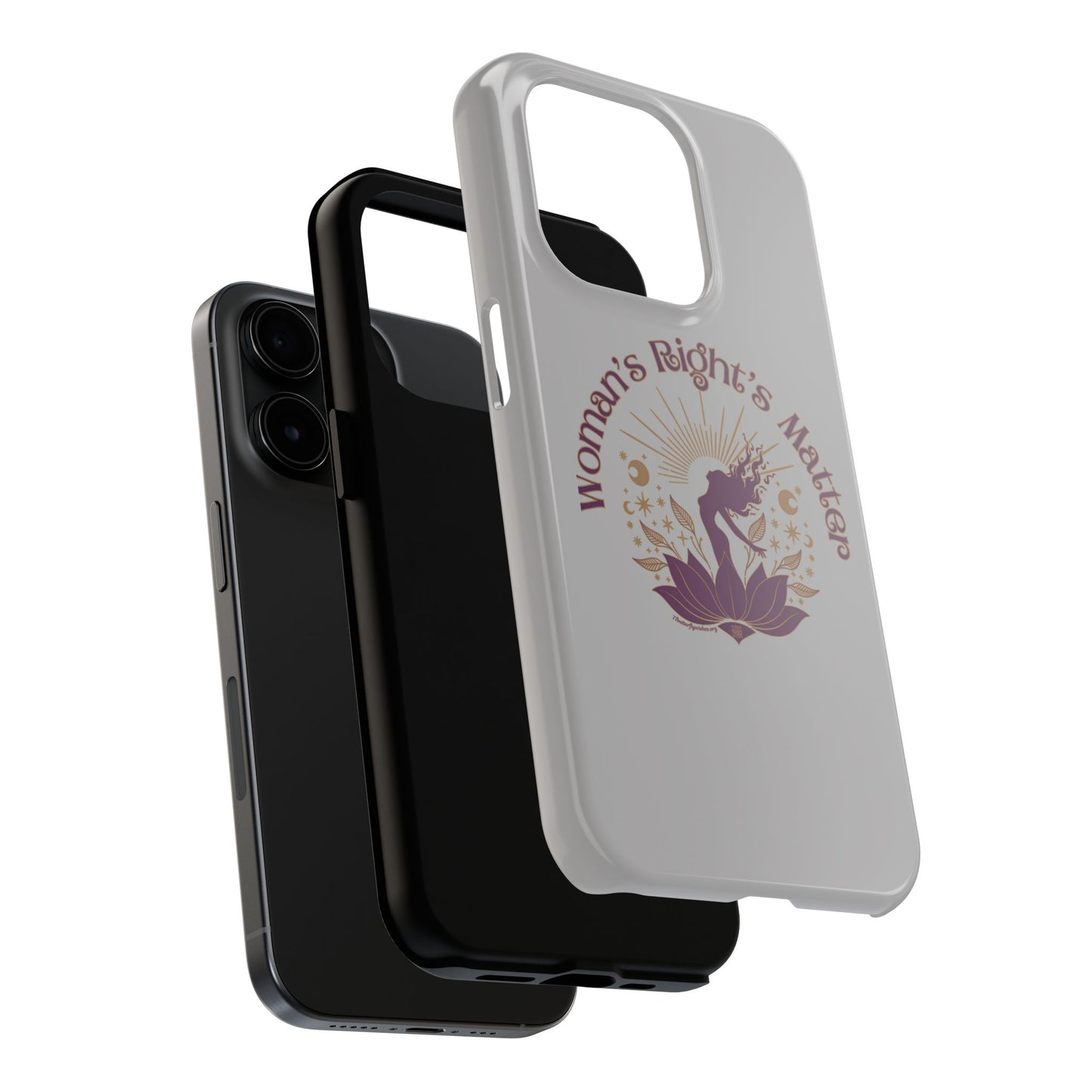 Empowering Tough Phone Cases - Women's Rights Matter Design