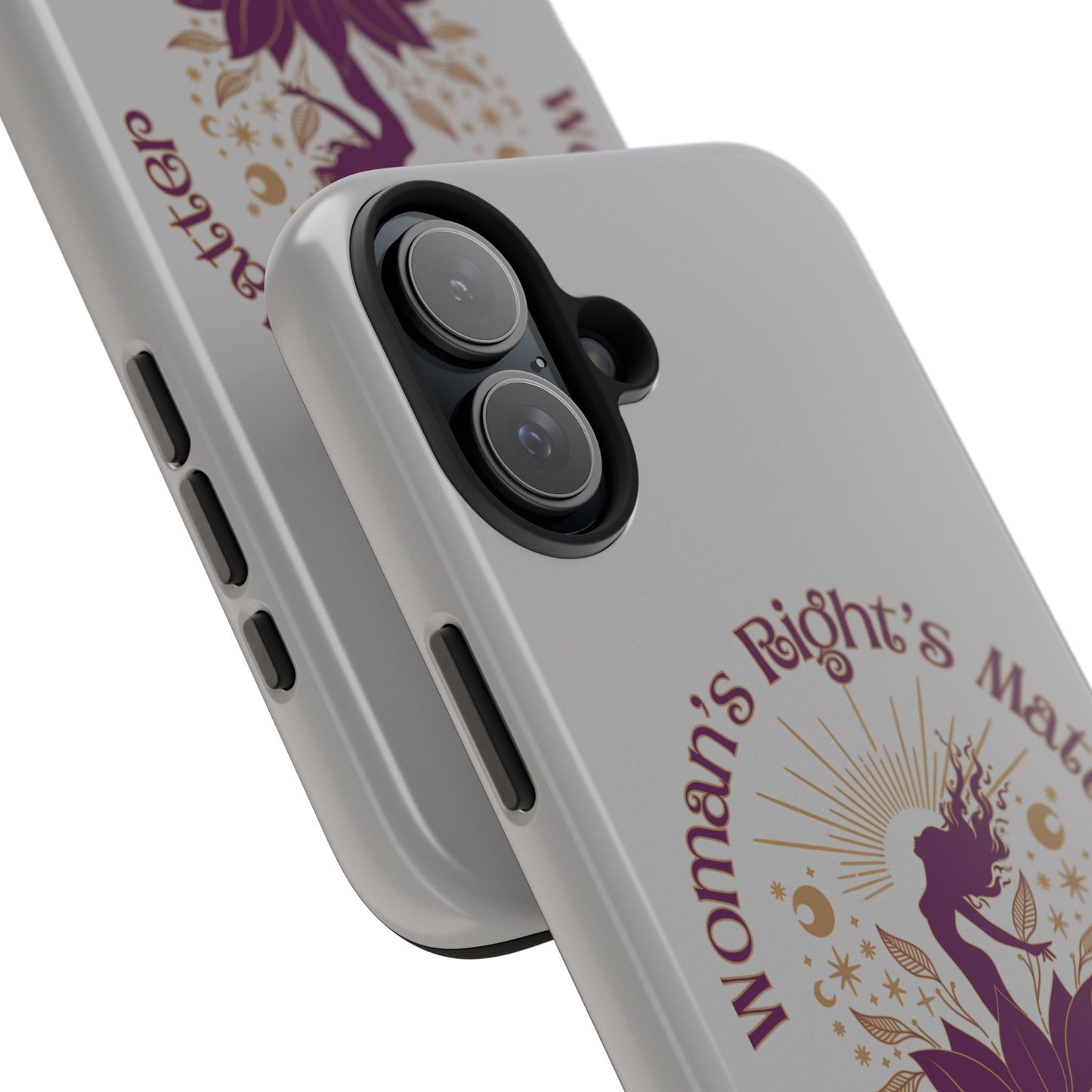 Empowering Tough Phone Cases - Women's Rights Matter Design