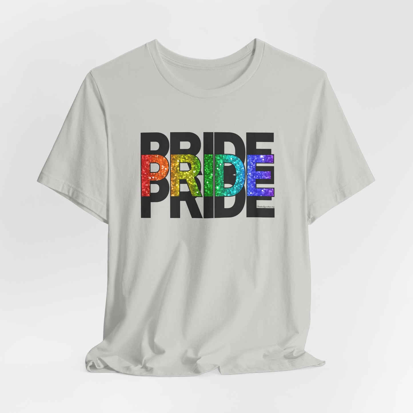 Pride Rainbow Short Sleeve Tee - Celebrate Love and Diversity