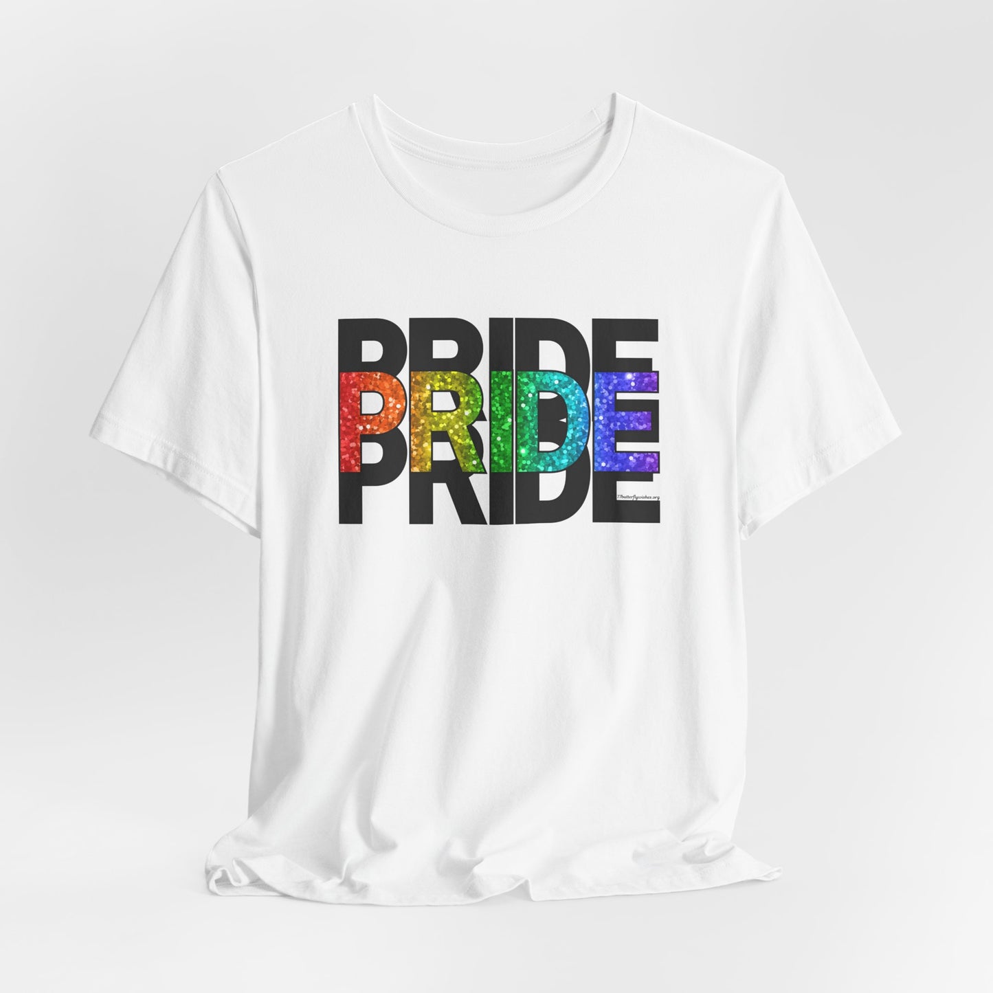 Pride Rainbow Short Sleeve Tee - Celebrate Love and Diversity