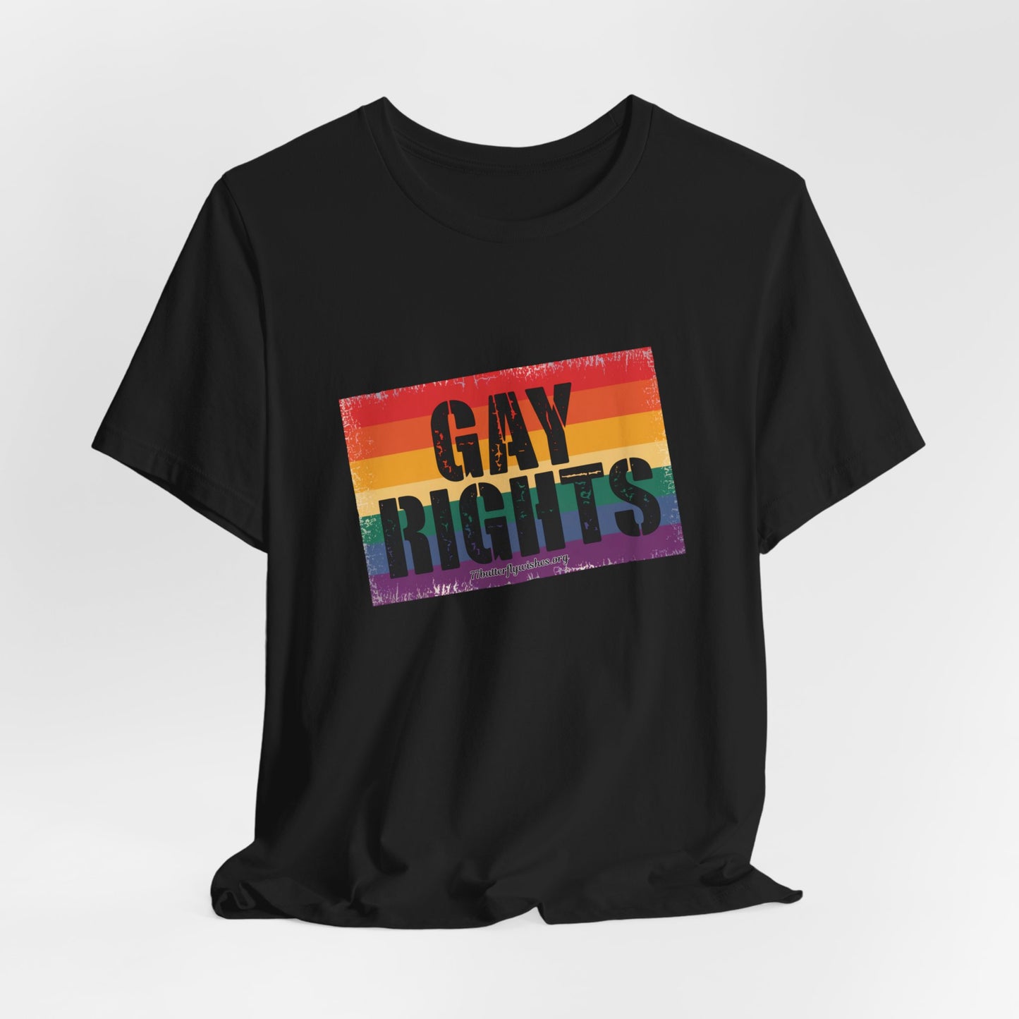 Gay Rights Pride Tee | Unisex Short Sleeve Jersey T-Shirt