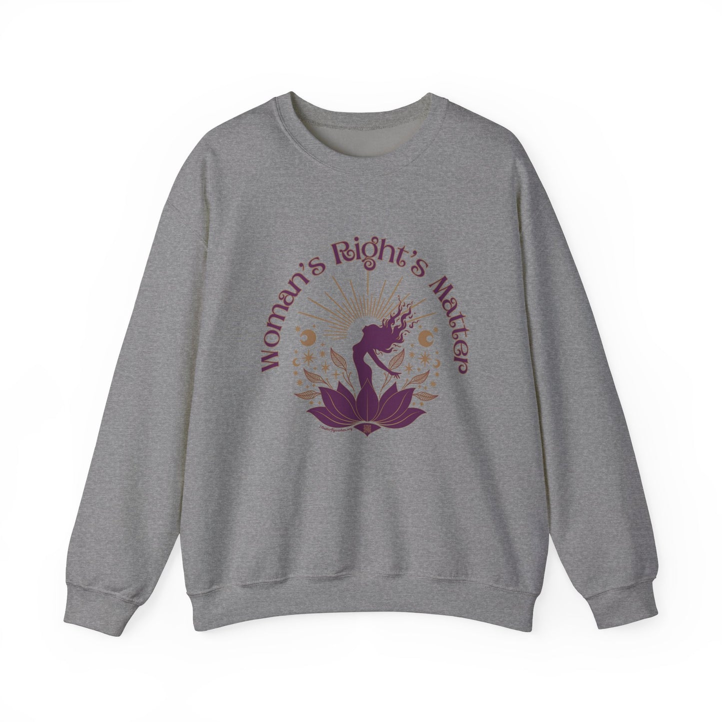 Women's Rights Matter Crewneck Sweatshirt