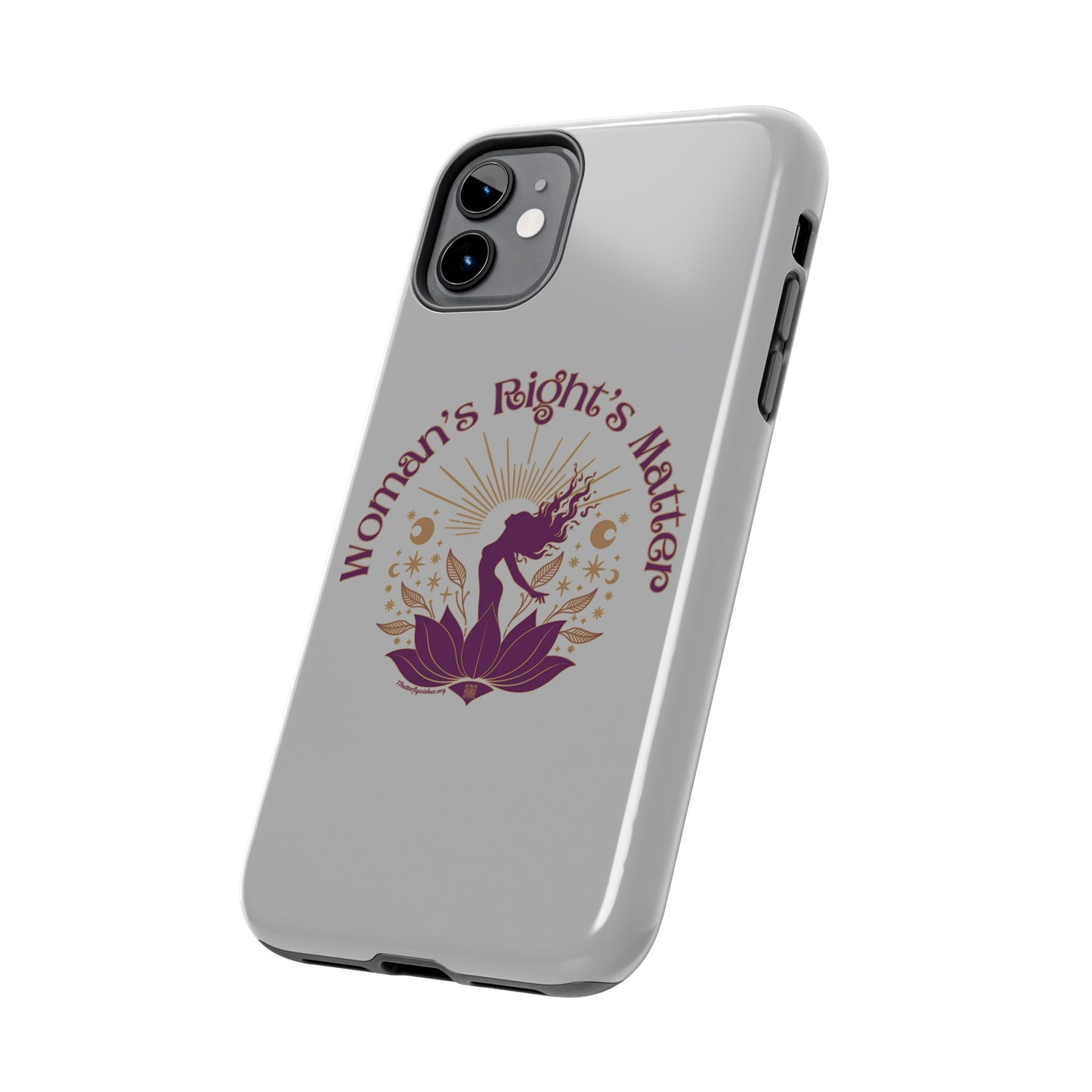 Empowering Tough Phone Cases - Women's Rights Matter Design