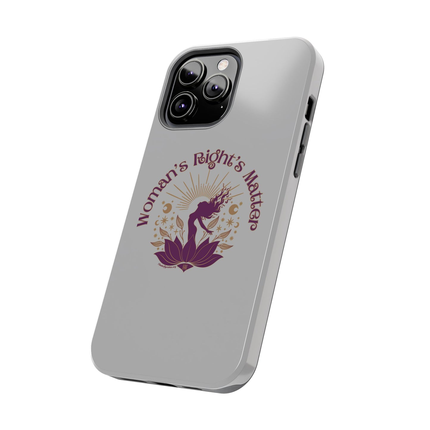 Empowering Tough Phone Cases - Women's Rights Matter Design