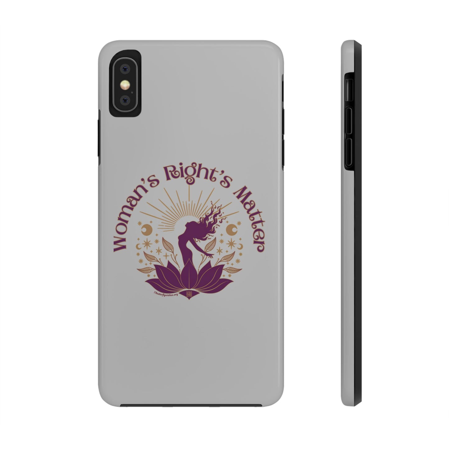 Empowering Tough Phone Cases - Women's Rights Matter Design