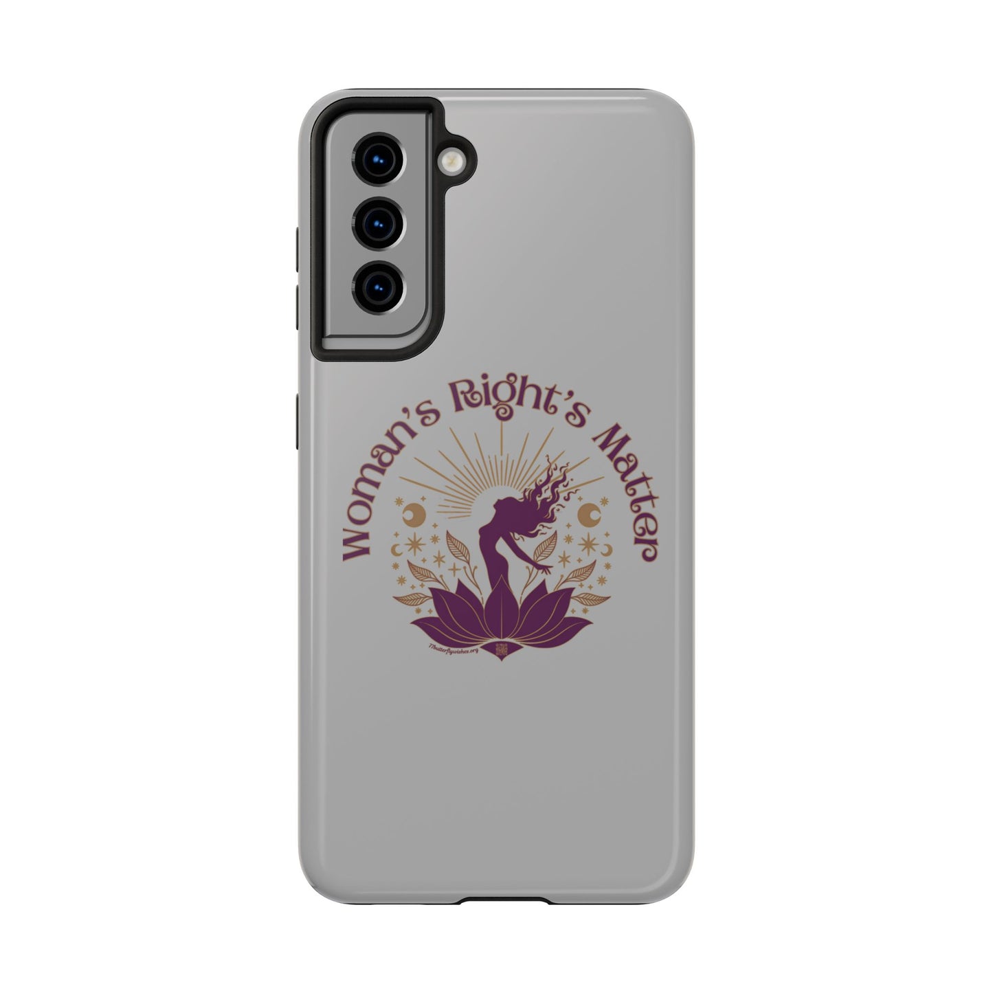 Empowering Tough Phone Cases - Women's Rights Matter Design