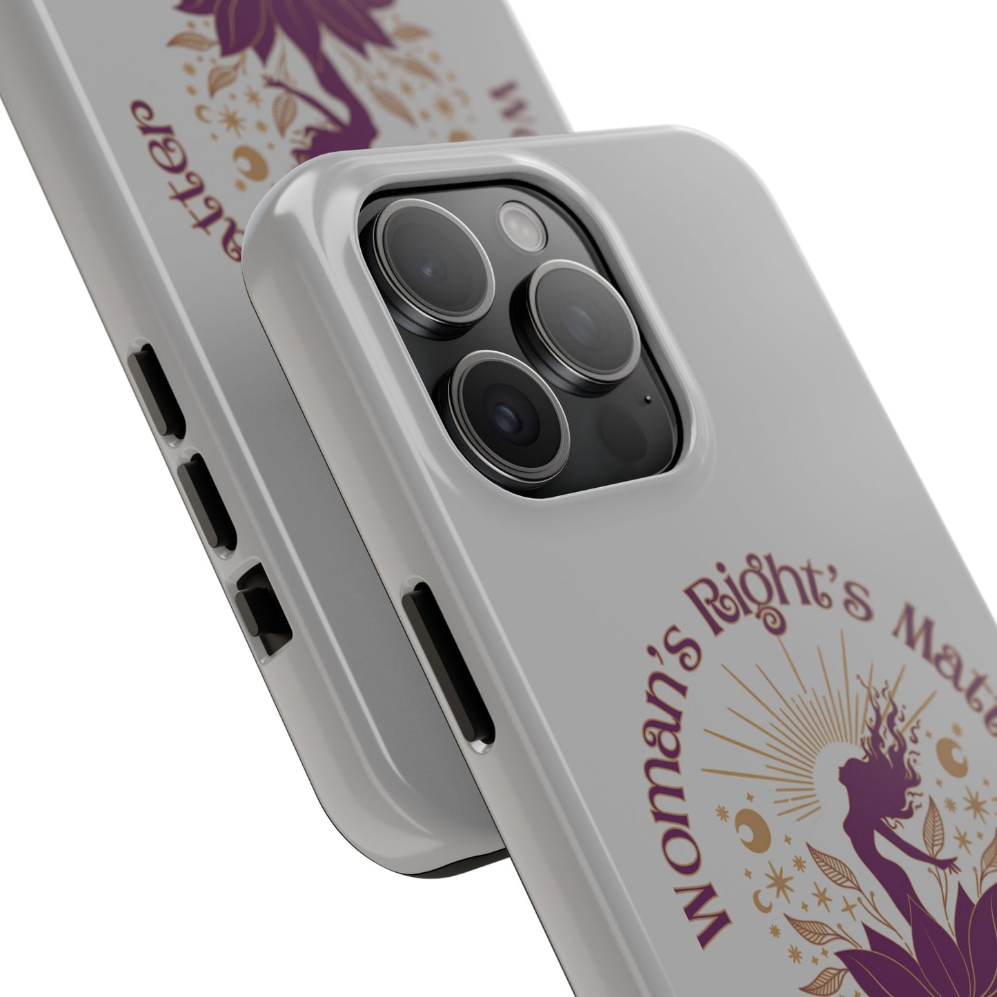 Empowering Tough Phone Cases - Women's Rights Matter Design