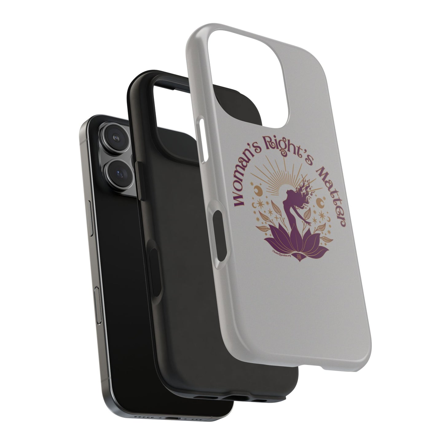 Empowering Tough Phone Cases - Women's Rights Matter Design