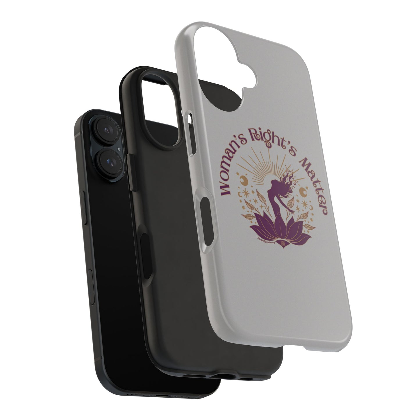 Empowering Tough Phone Cases - Women's Rights Matter Design