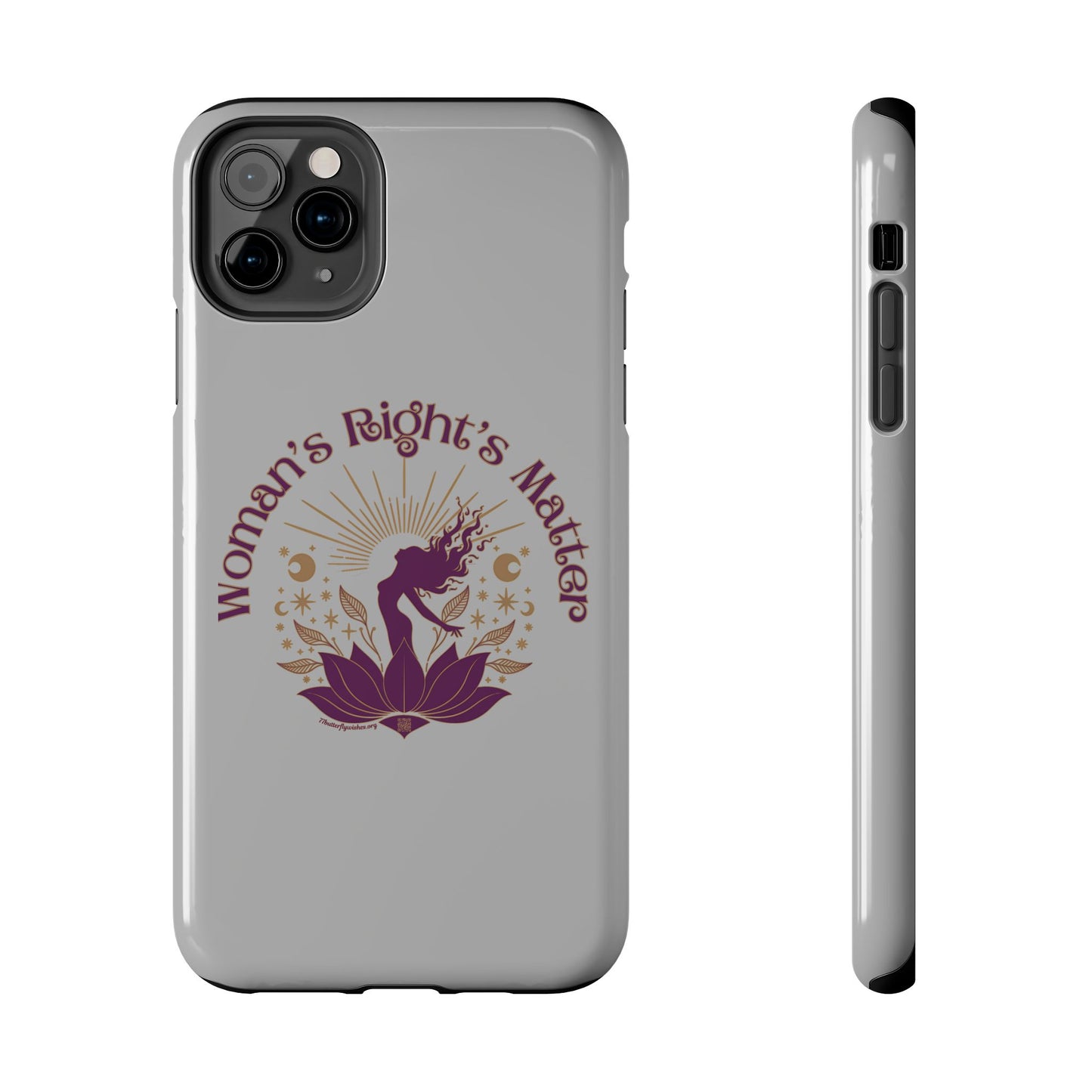 Empowering Tough Phone Cases - Women's Rights Matter Design