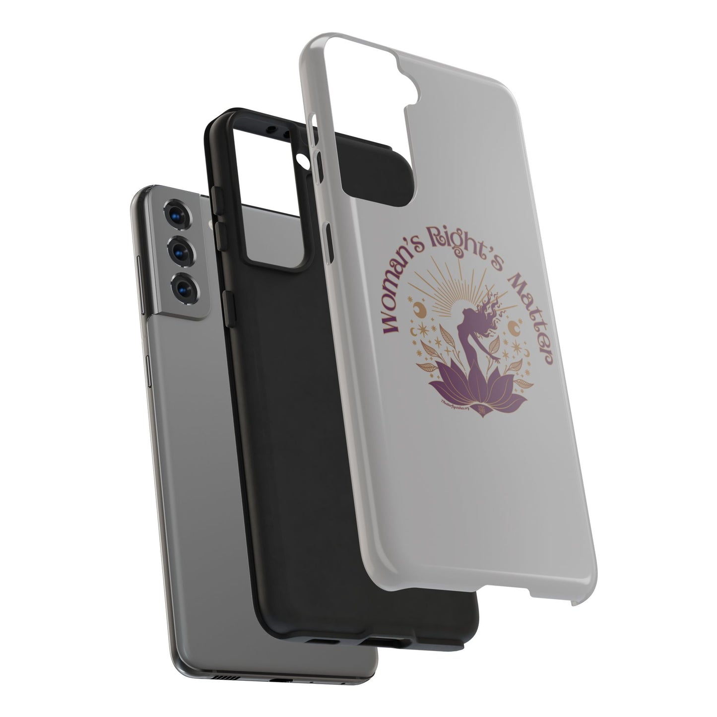 Empowering Tough Phone Cases - Women's Rights Matter Design