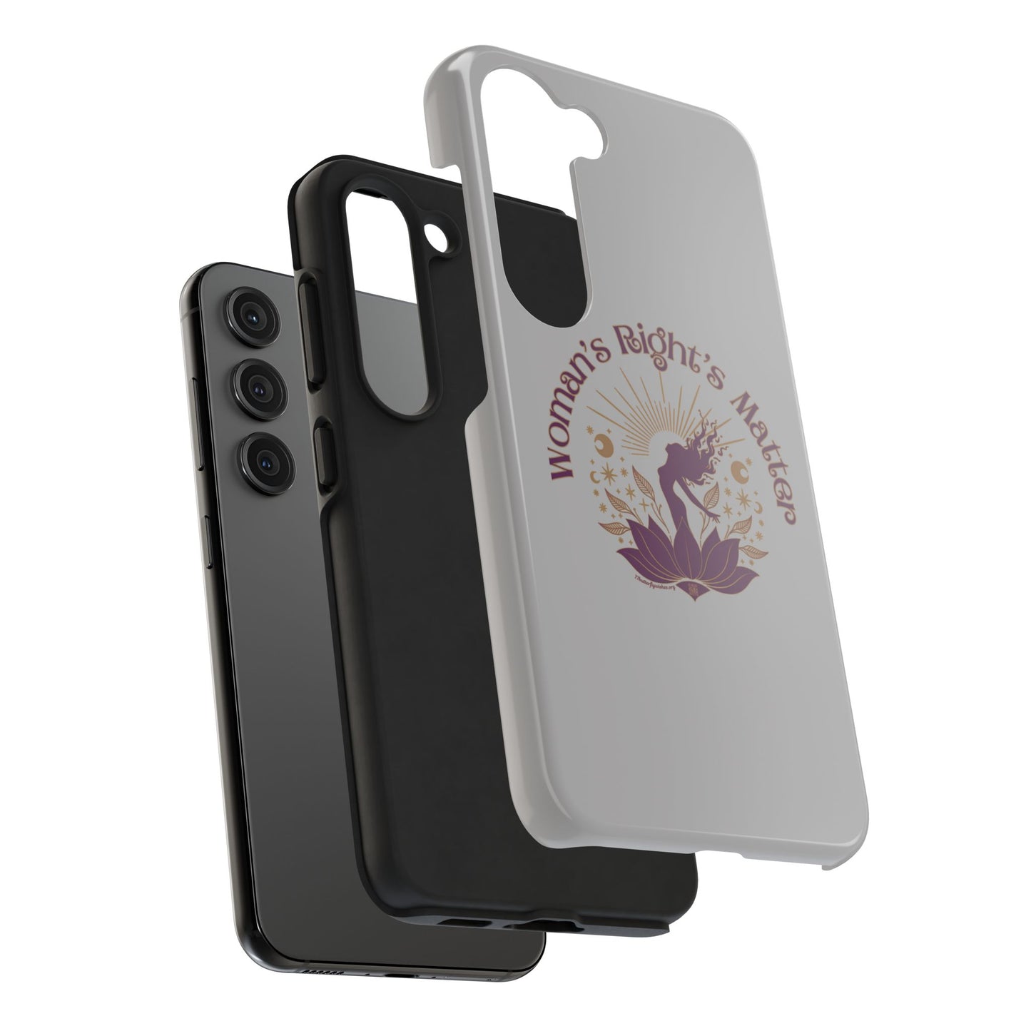 Empowering Tough Phone Cases - Women's Rights Matter Design
