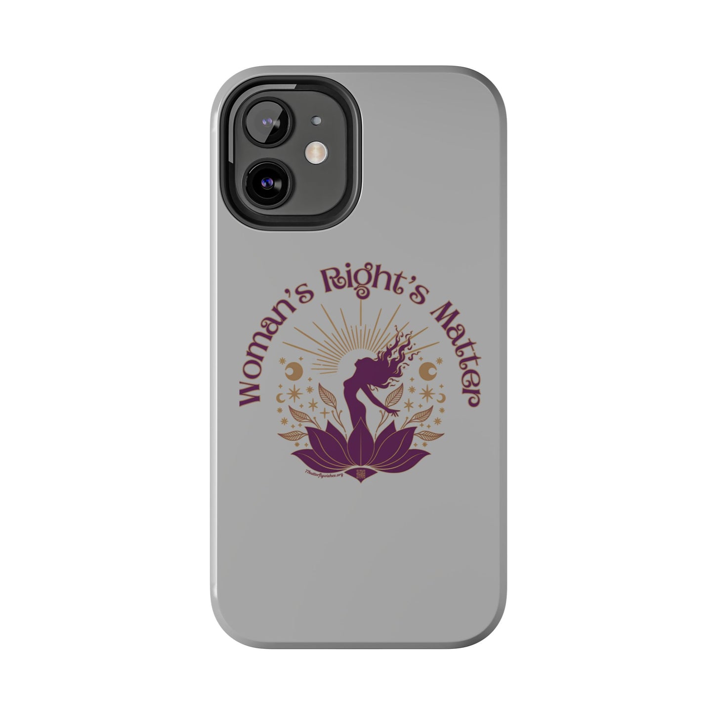 Empowering Tough Phone Cases - Women's Rights Matter Design