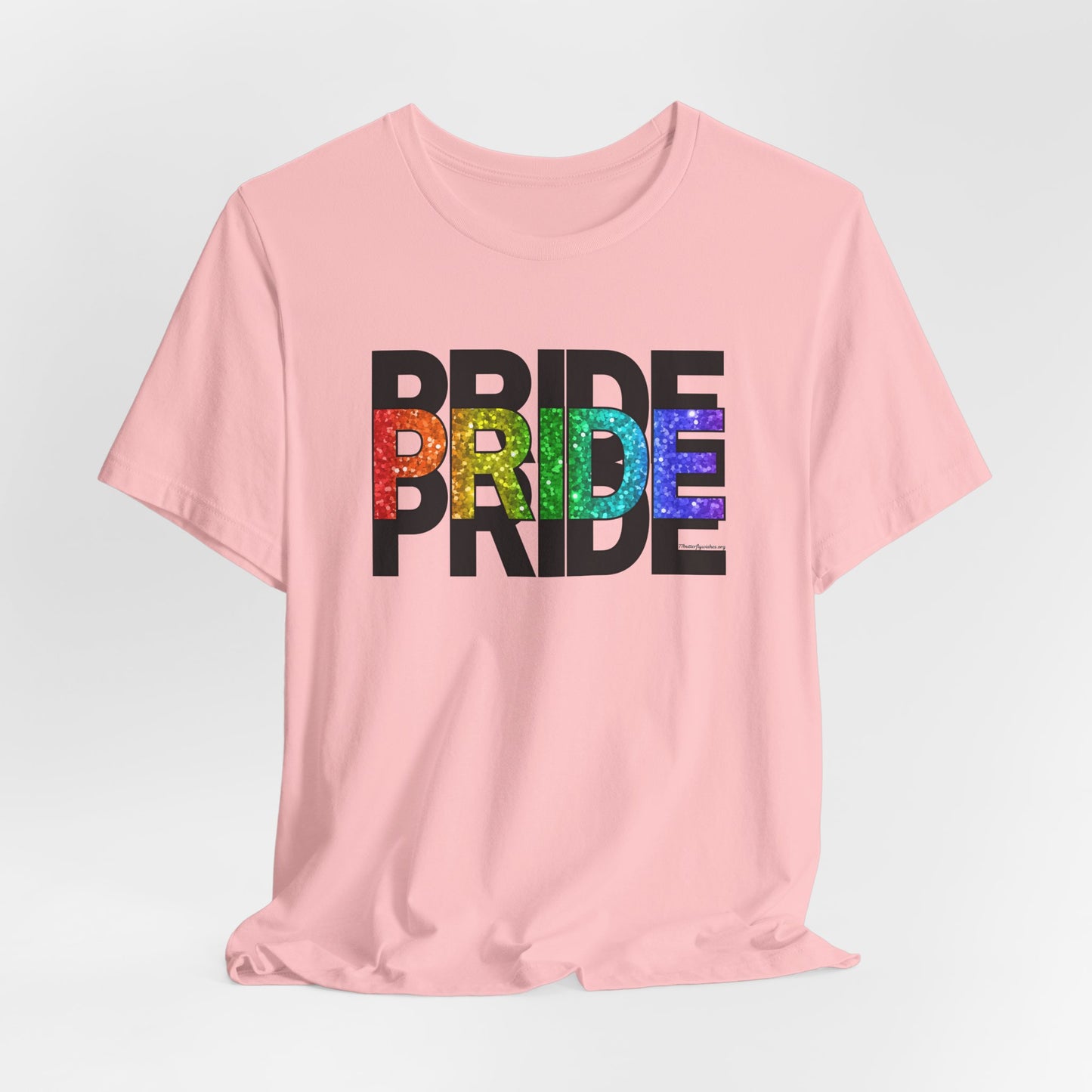 Pride Rainbow Short Sleeve Tee - Celebrate Love and Diversity