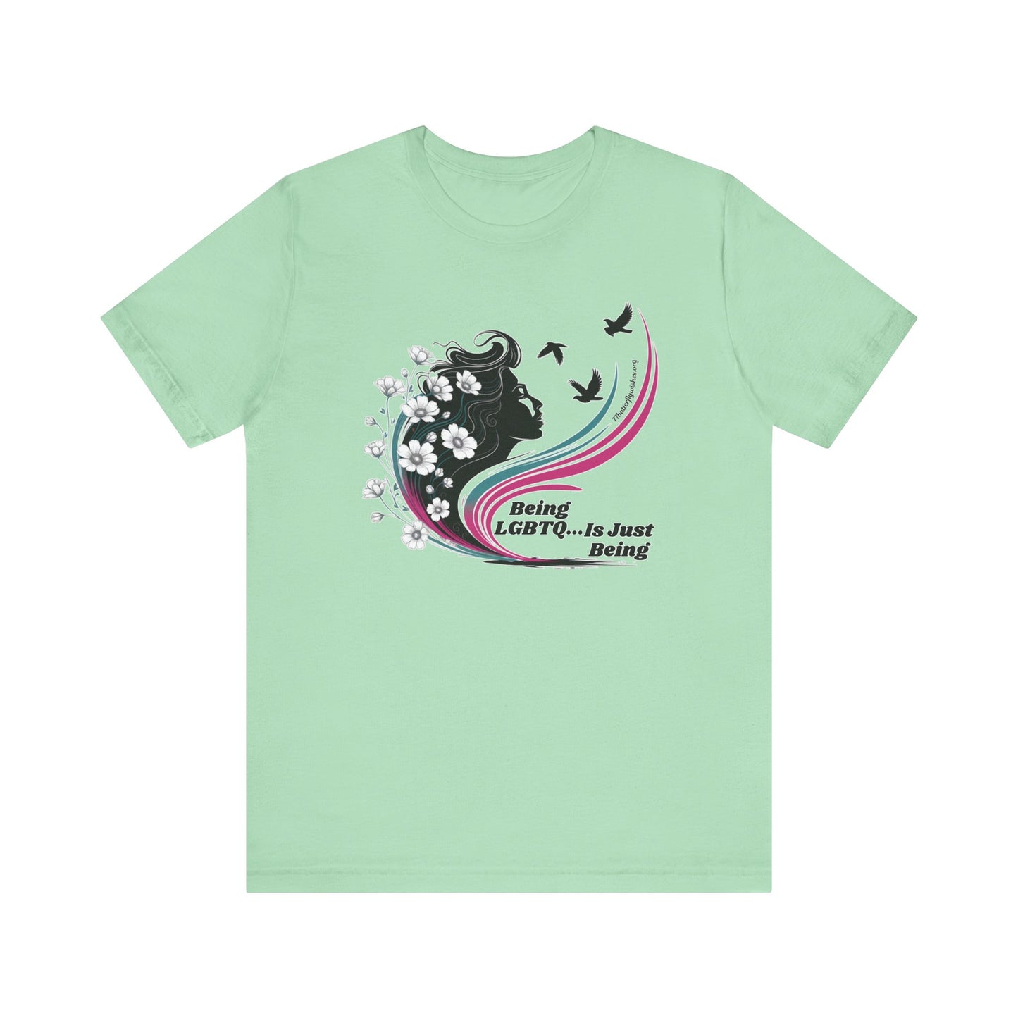 Empowerment LGBTQ Short Sleeve Tee - Celebrate Being Authentic