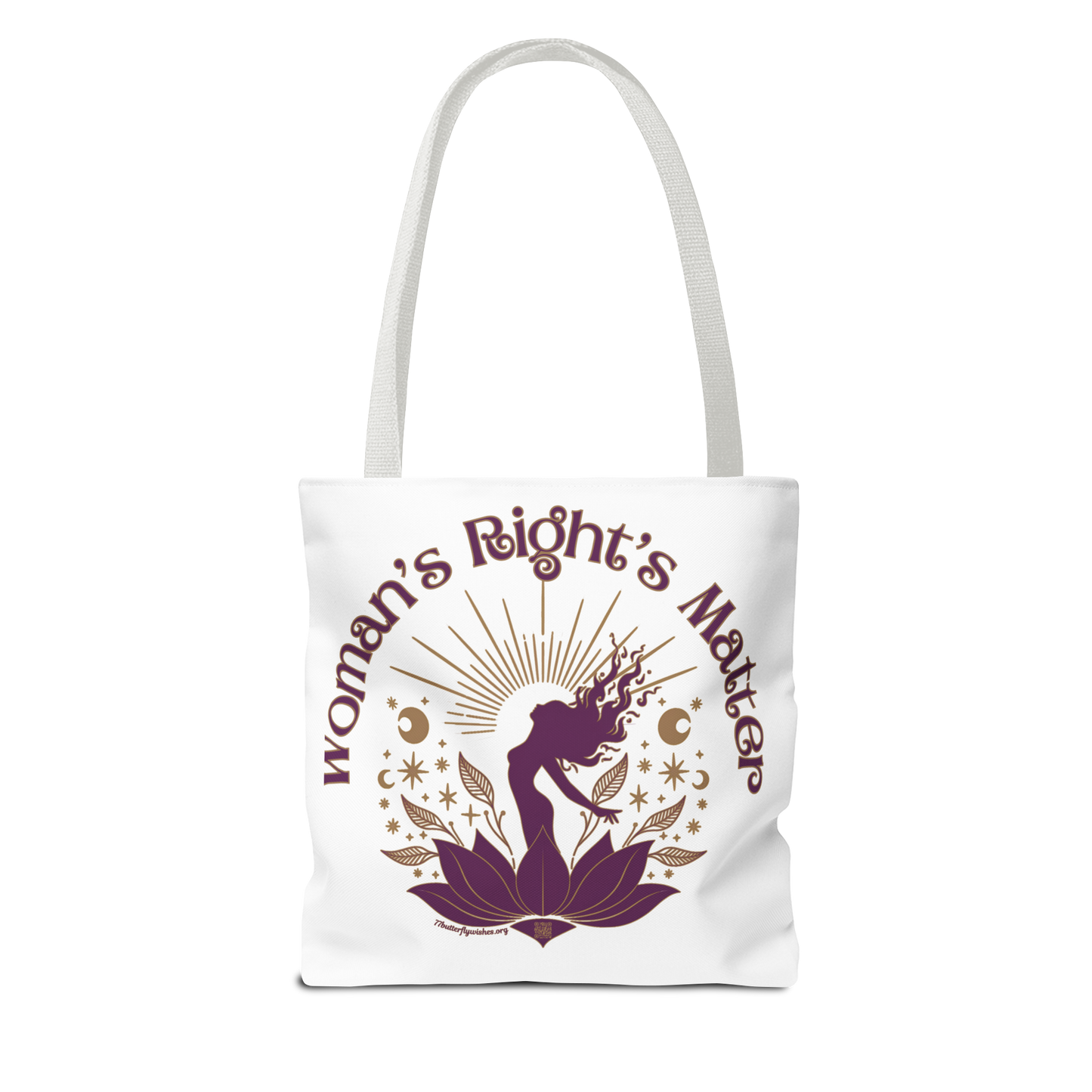 Empowering Tote Bag - Women's Rights Matter Design