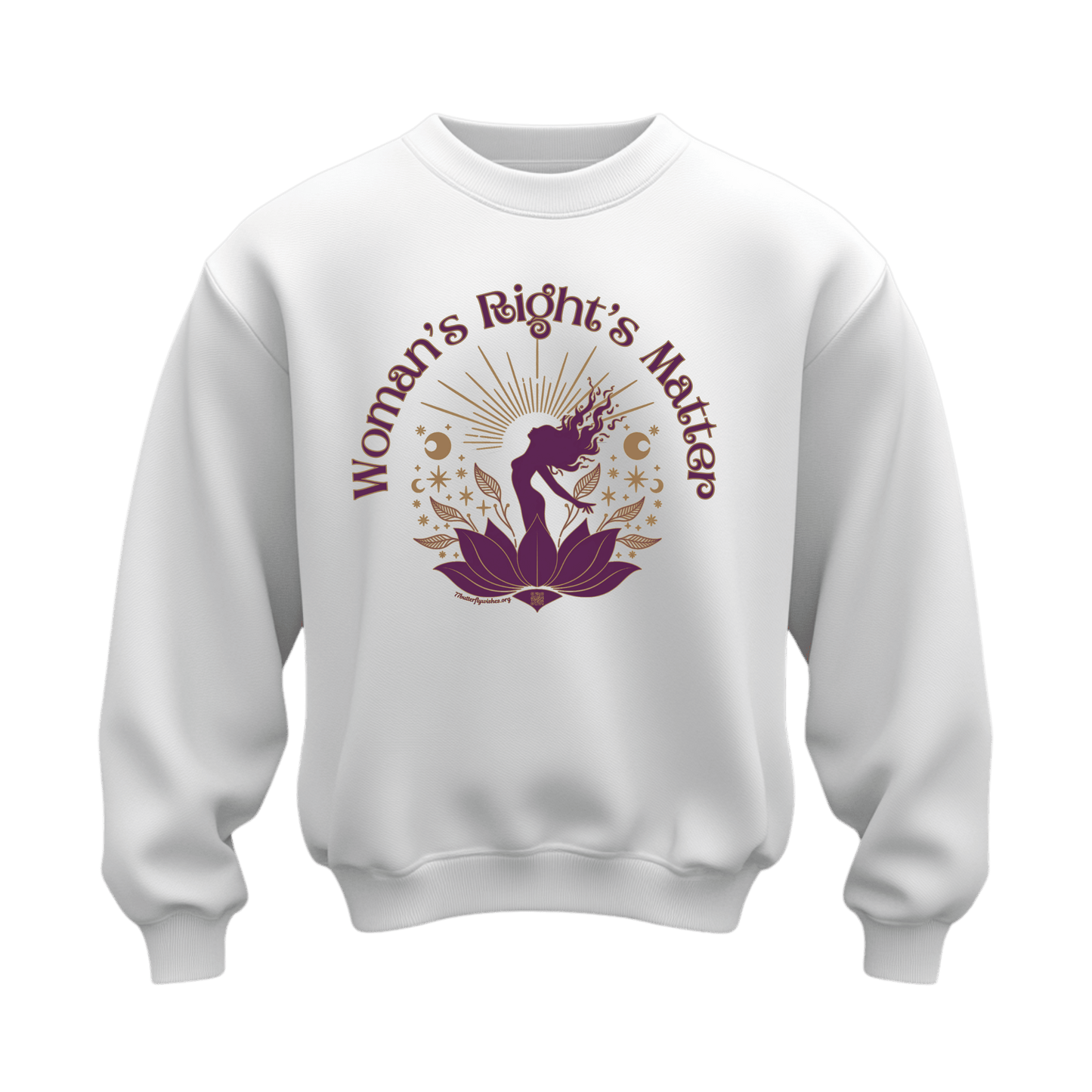 Women's Rights Matter Crewneck Sweatshirt