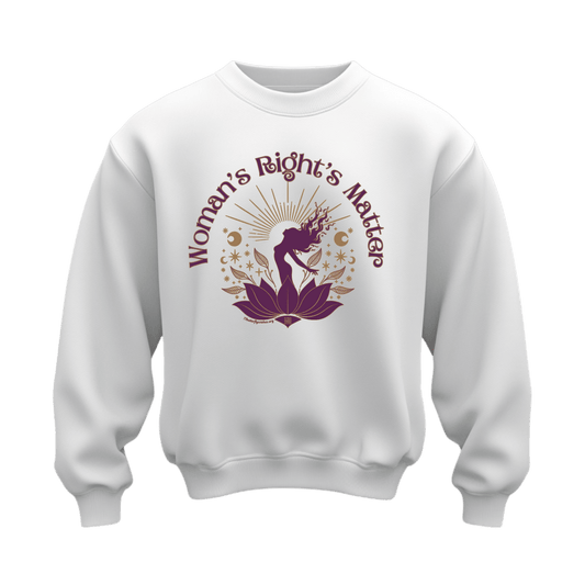 Women's Rights Matter Crewneck Sweatshirt