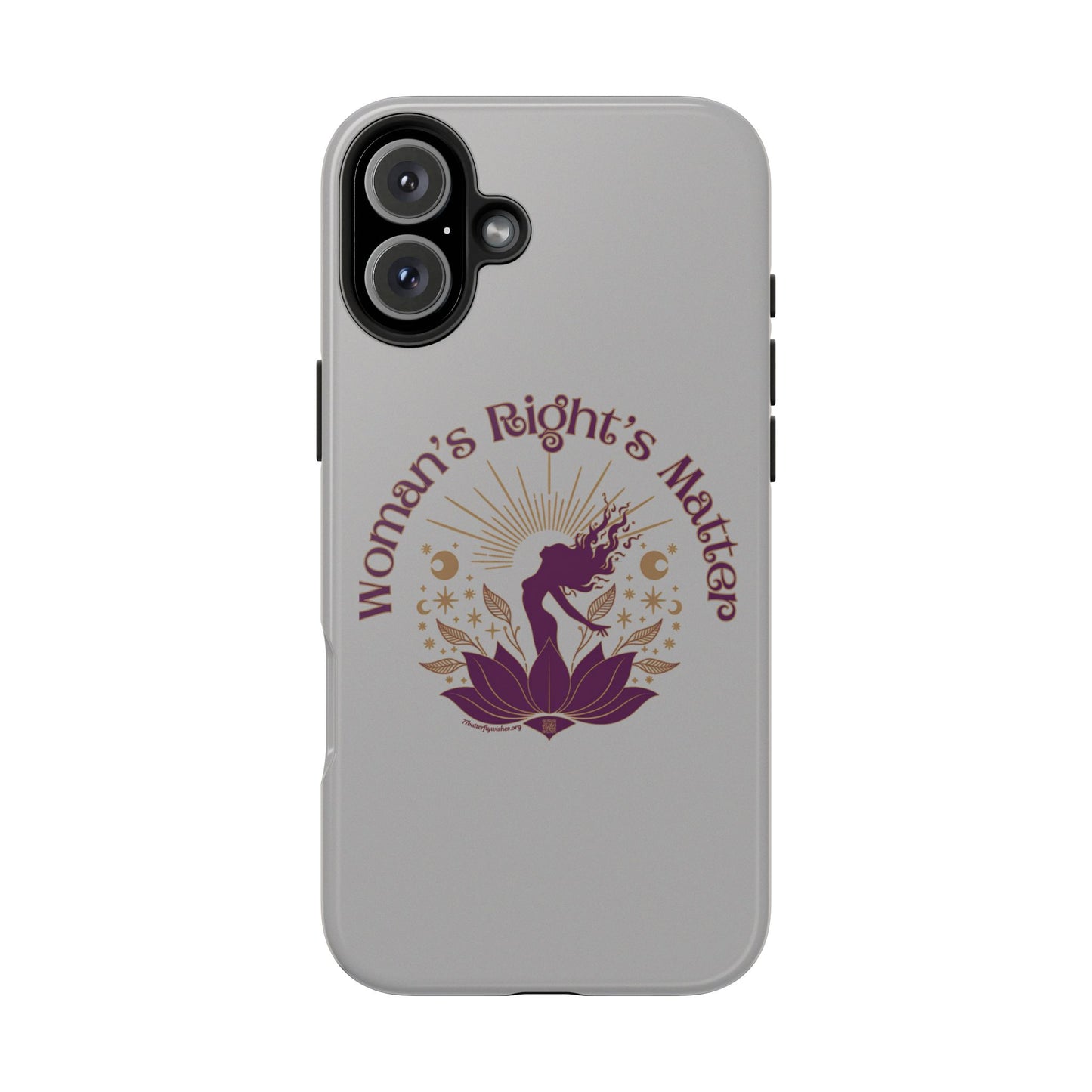 Empowering Tough Phone Cases - Women's Rights Matter Design