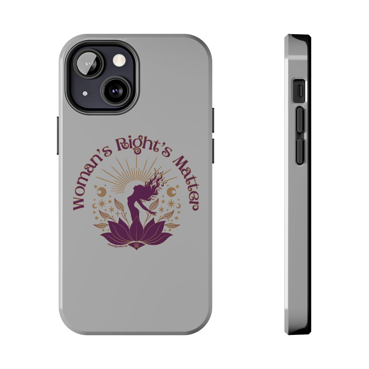 Empowering Tough Phone Cases - Women's Rights Matter Design