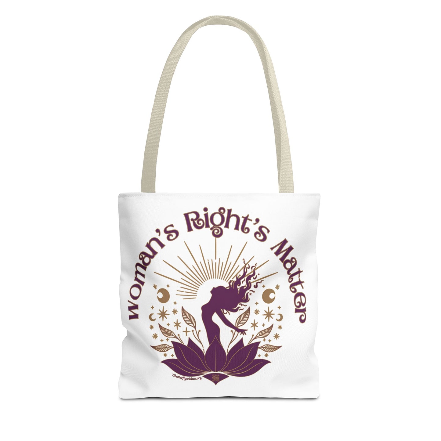 Empowering Tote Bag - Women's Rights Matter Design
