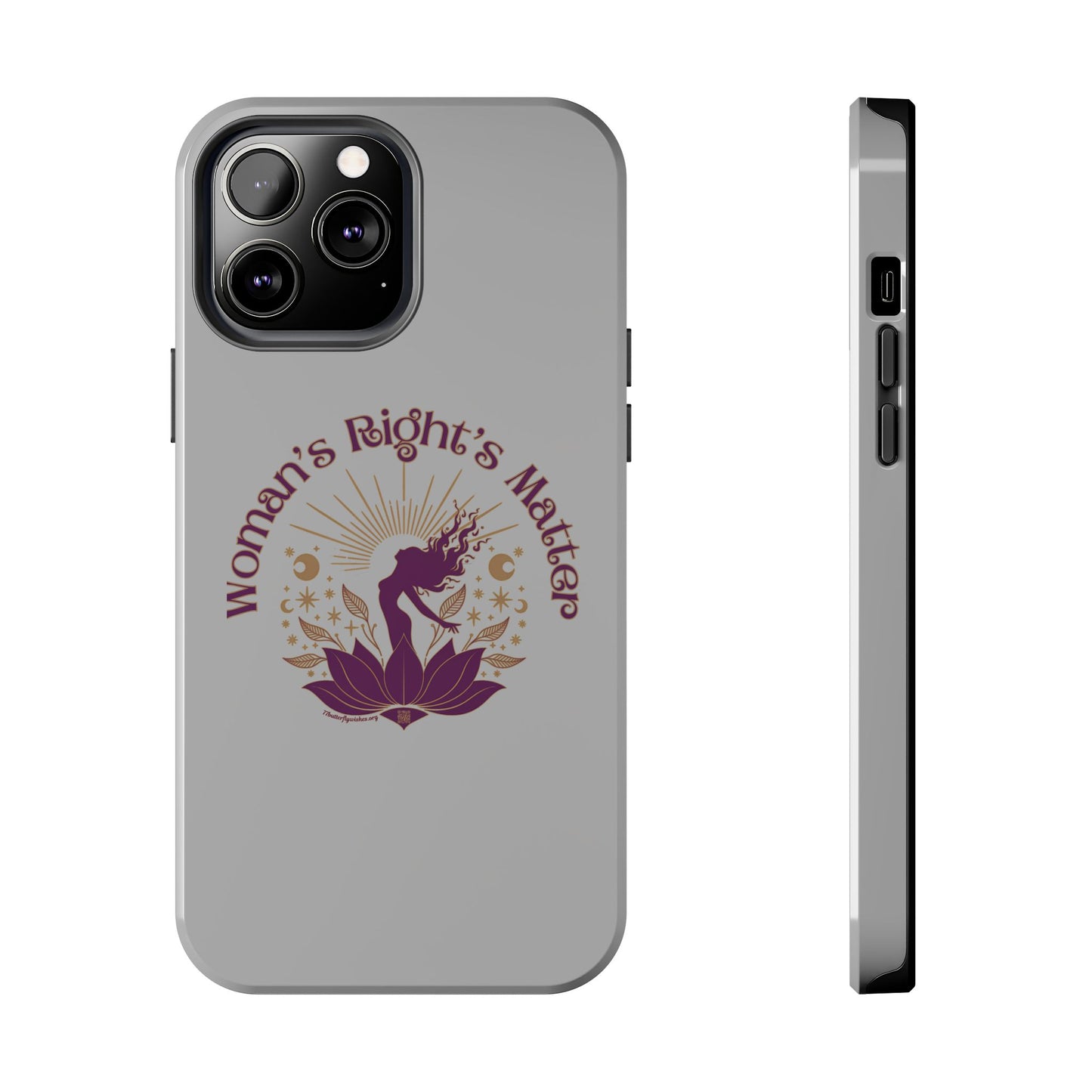 Empowering Tough Phone Cases - Women's Rights Matter Design