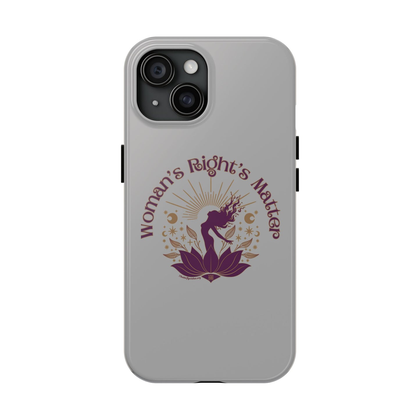 Empowering Tough Phone Cases - Women's Rights Matter Design
