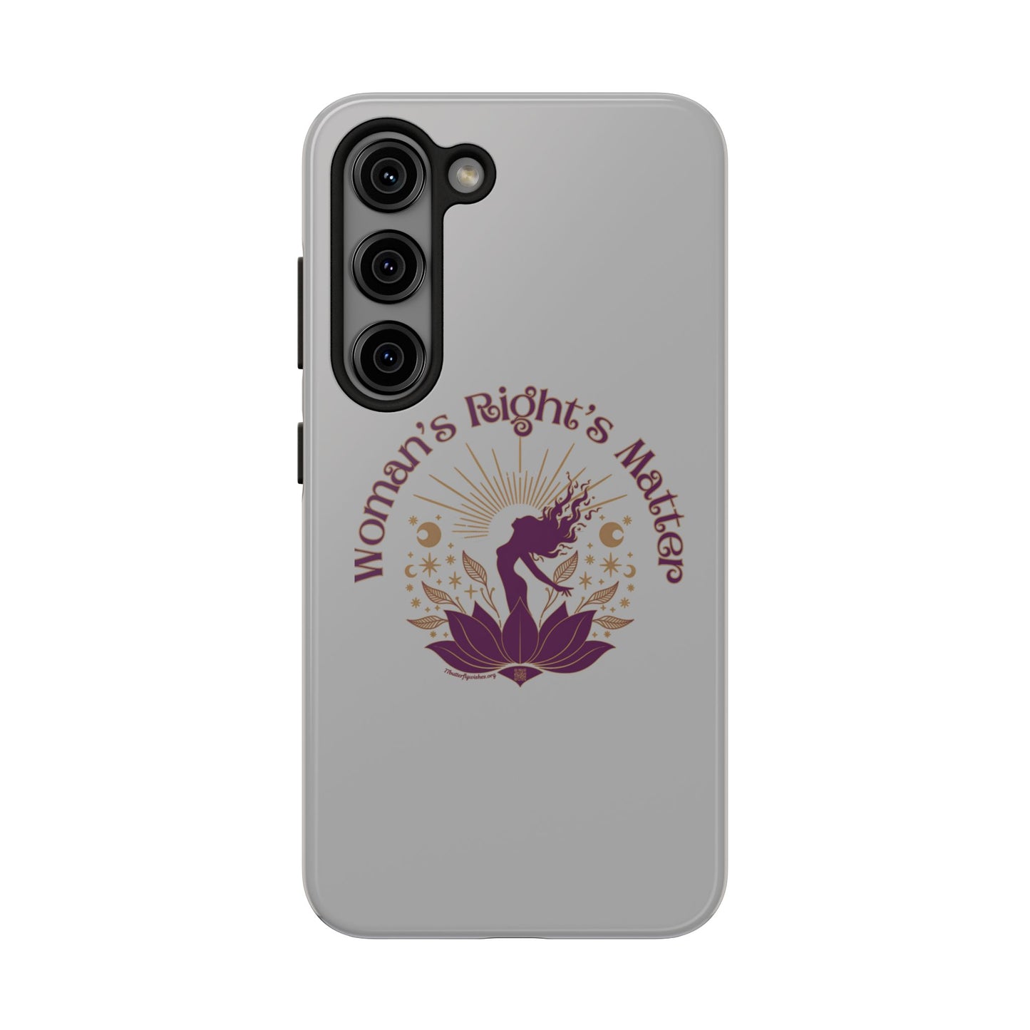 Empowering Tough Phone Cases - Women's Rights Matter Design