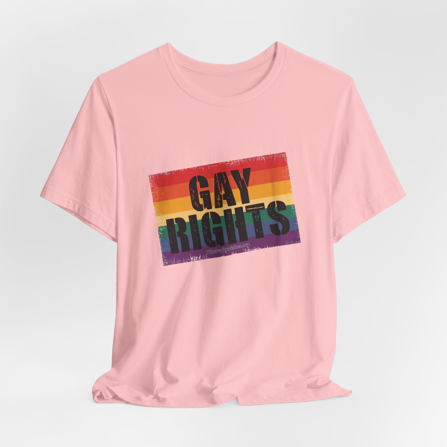 Gay Rights Pride Tee | Unisex Short Sleeve Jersey T-Shirt
