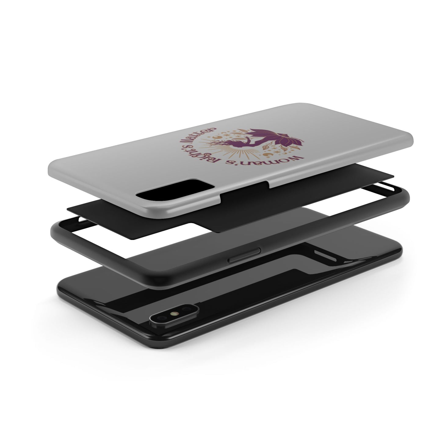 Empowering Tough Phone Cases - Women's Rights Matter Design