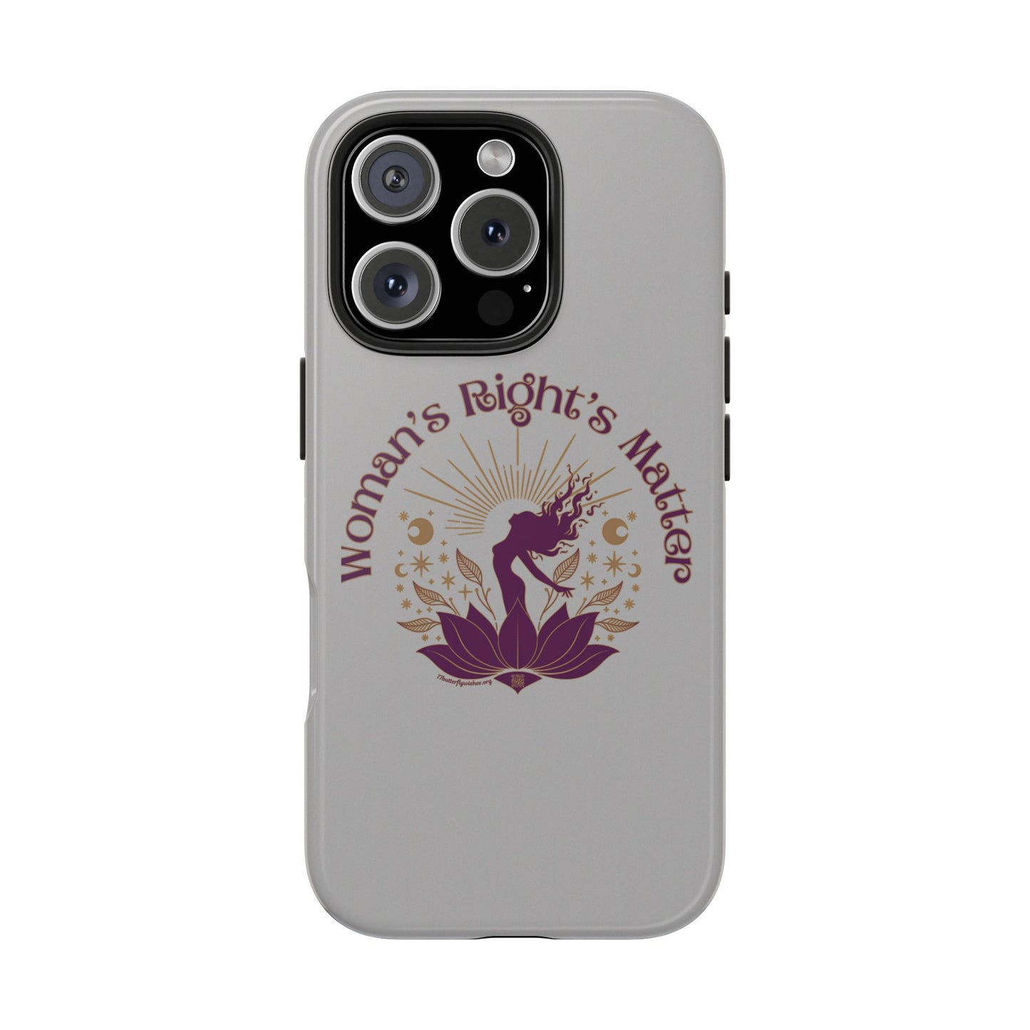 Empowering Tough Phone Cases - Women's Rights Matter Design