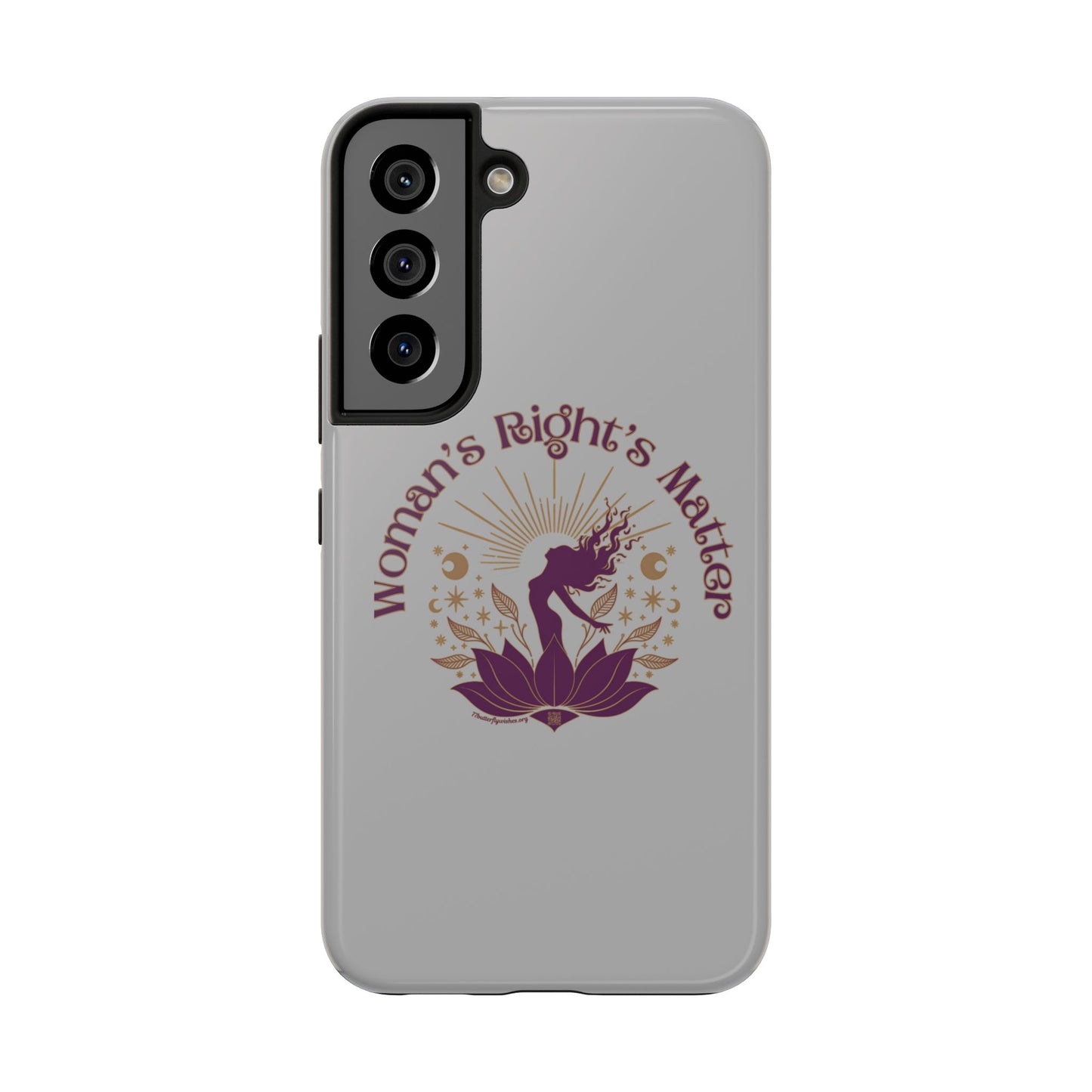 Empowering Tough Phone Cases - Women's Rights Matter Design
