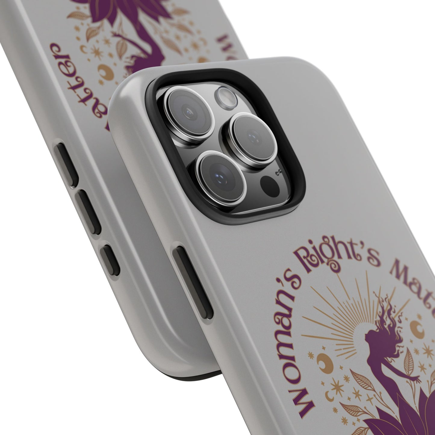 Empowering Tough Phone Cases - Women's Rights Matter Design