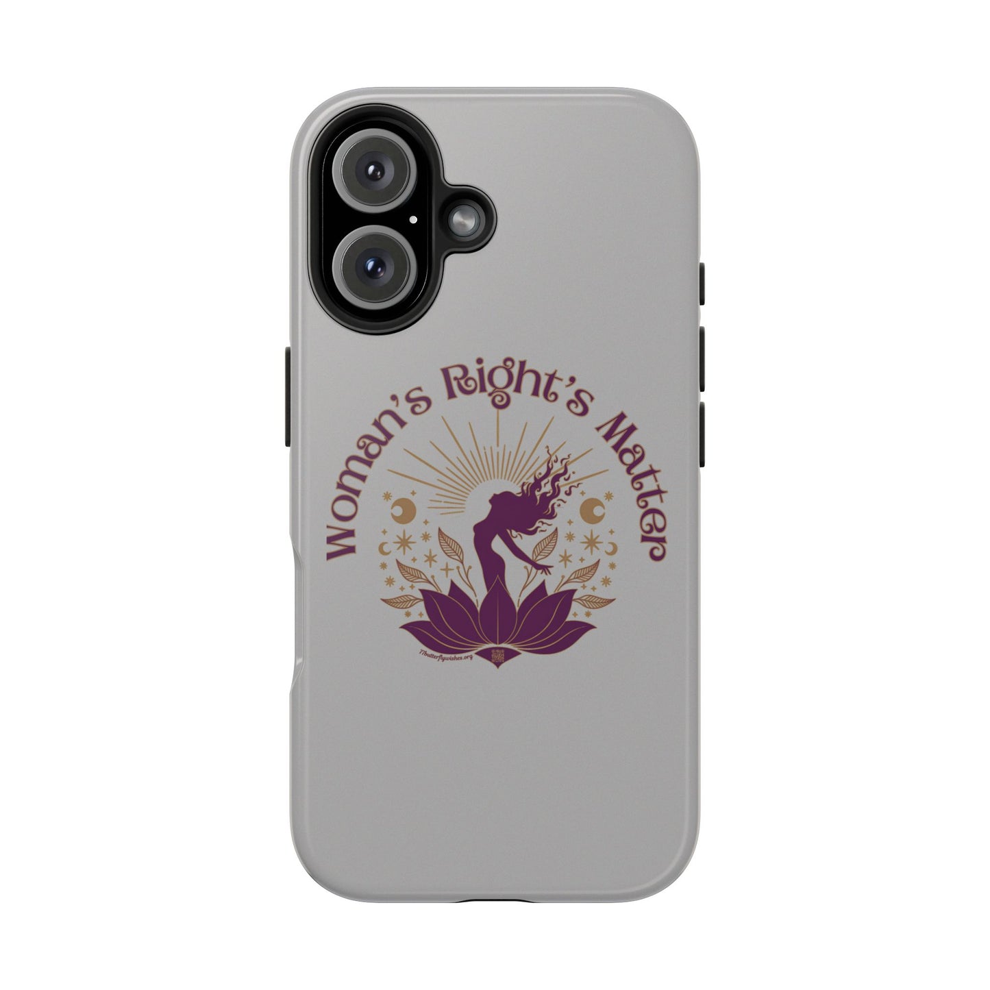 Empowering Tough Phone Cases - Women's Rights Matter Design