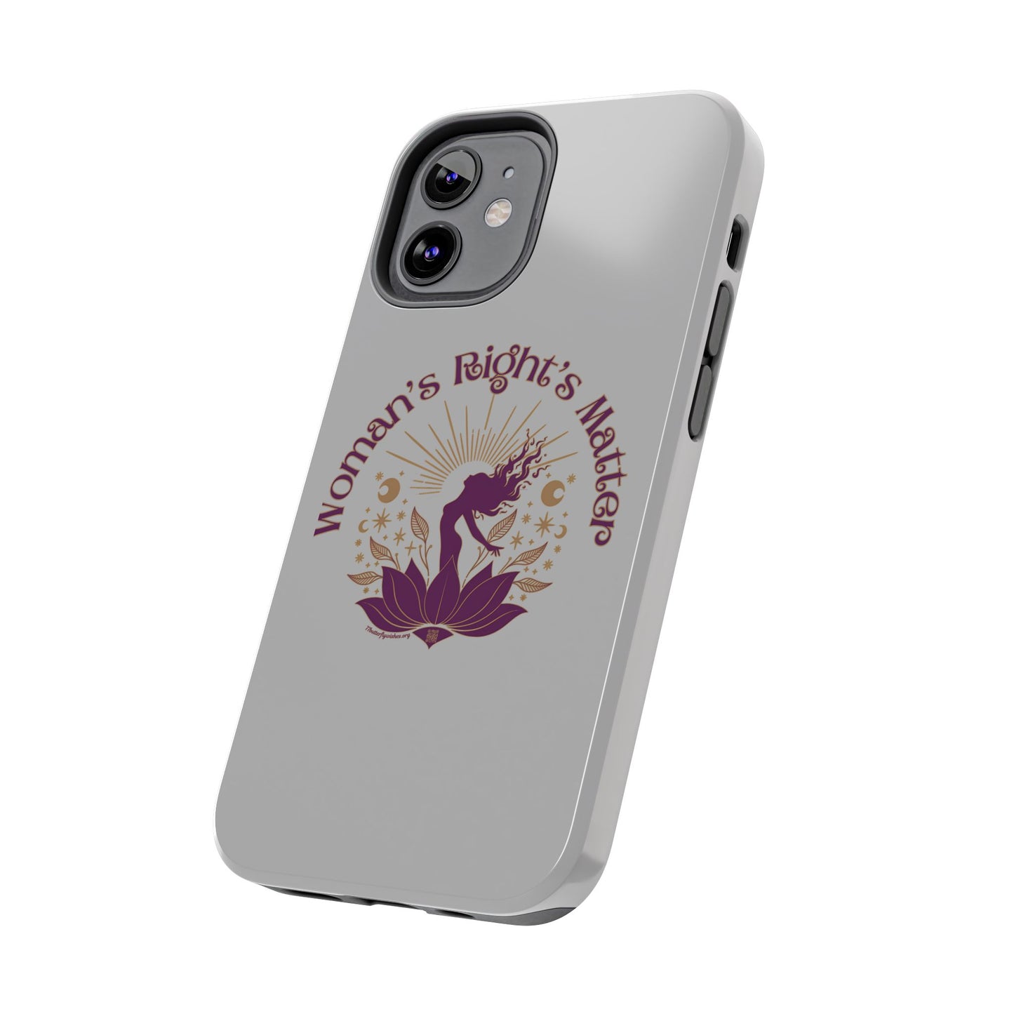 Empowering Tough Phone Cases - Women's Rights Matter Design