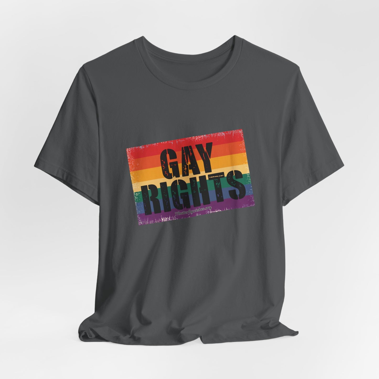 Gay Rights Pride Tee | Unisex Short Sleeve Jersey T-Shirt