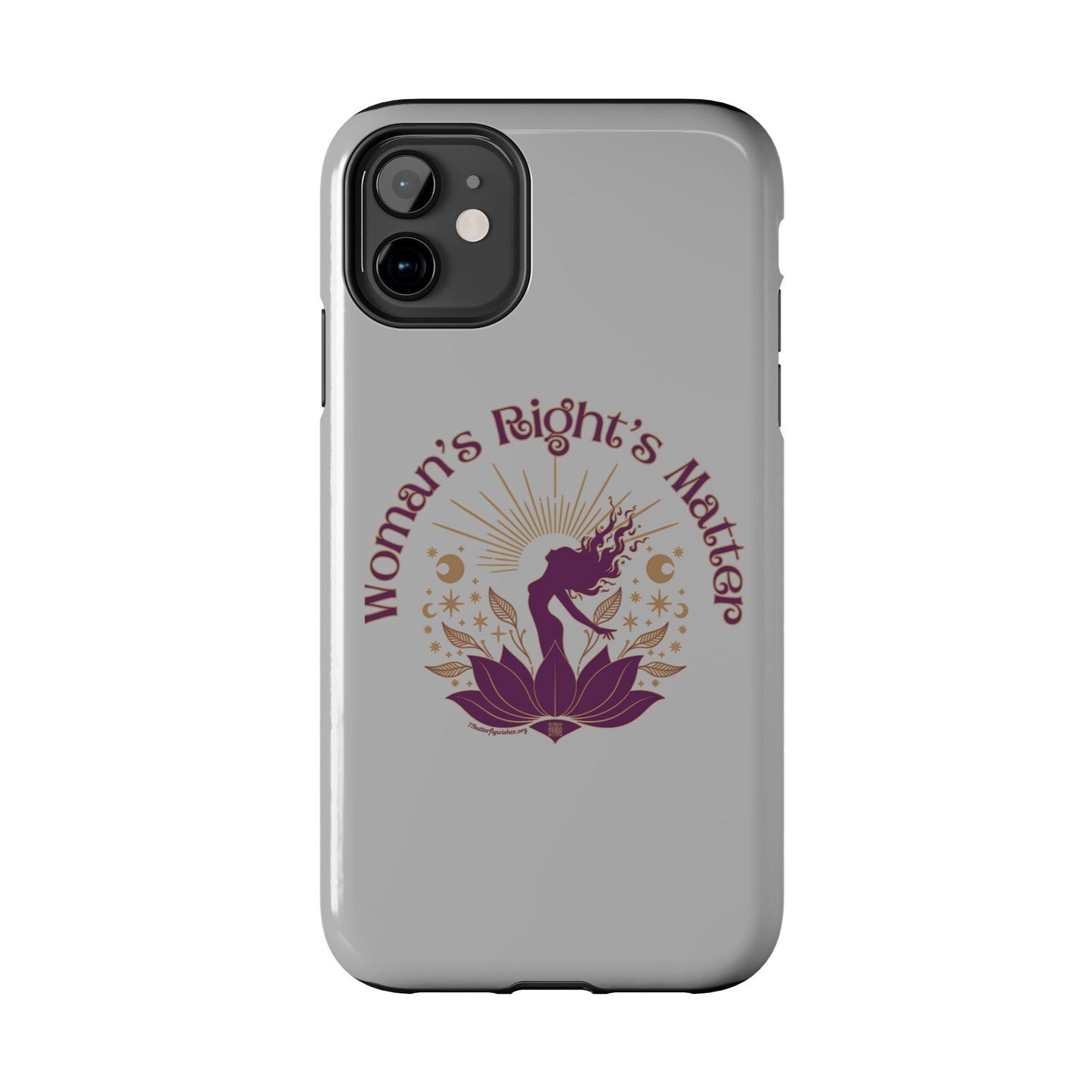 Empowering Tough Phone Cases - Women's Rights Matter Design