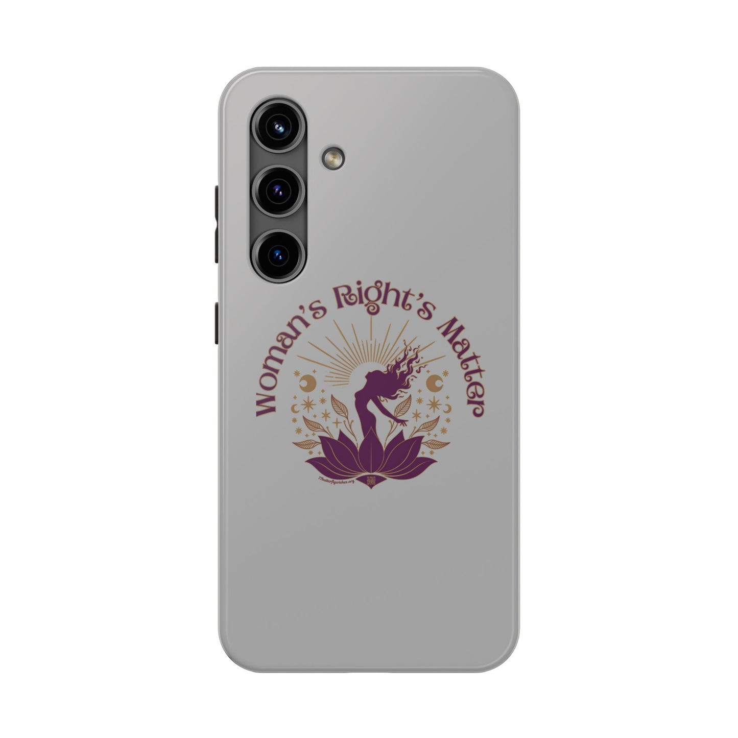 Empowering Tough Phone Cases - Women's Rights Matter Design