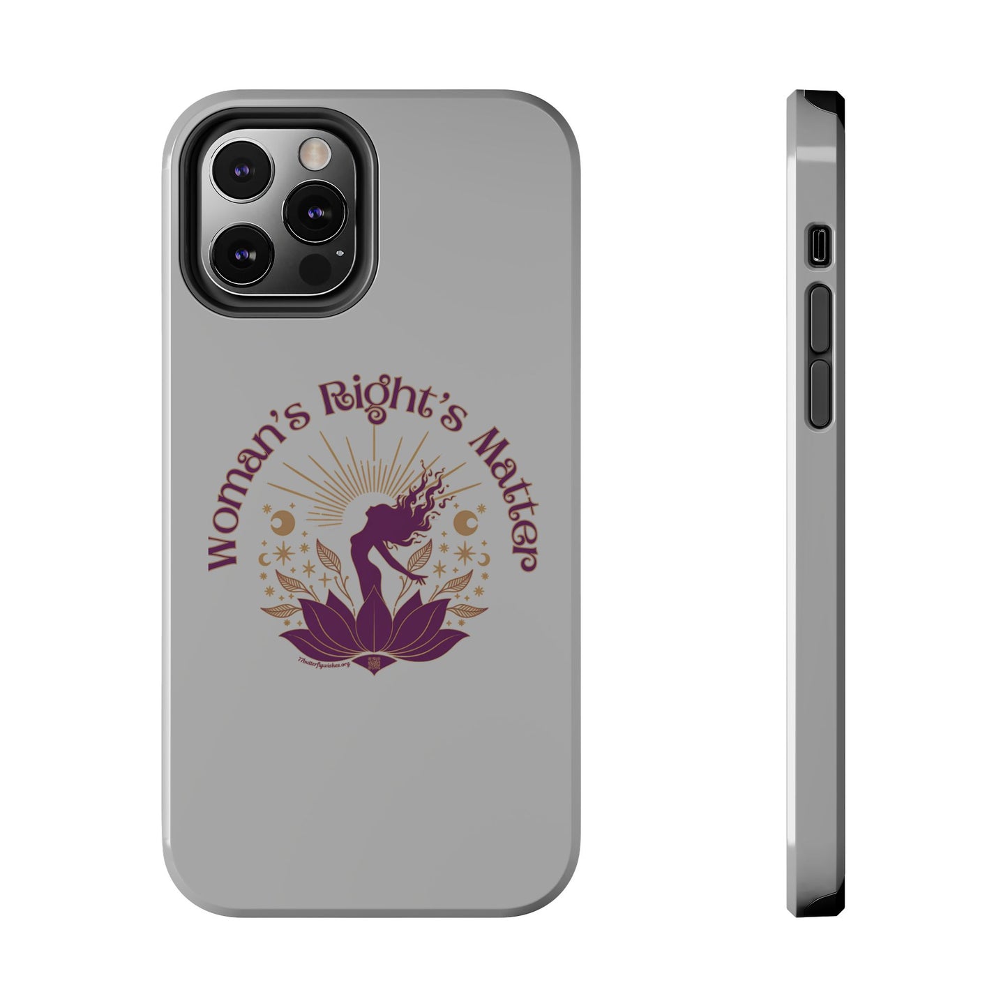 Empowering Tough Phone Cases - Women's Rights Matter Design