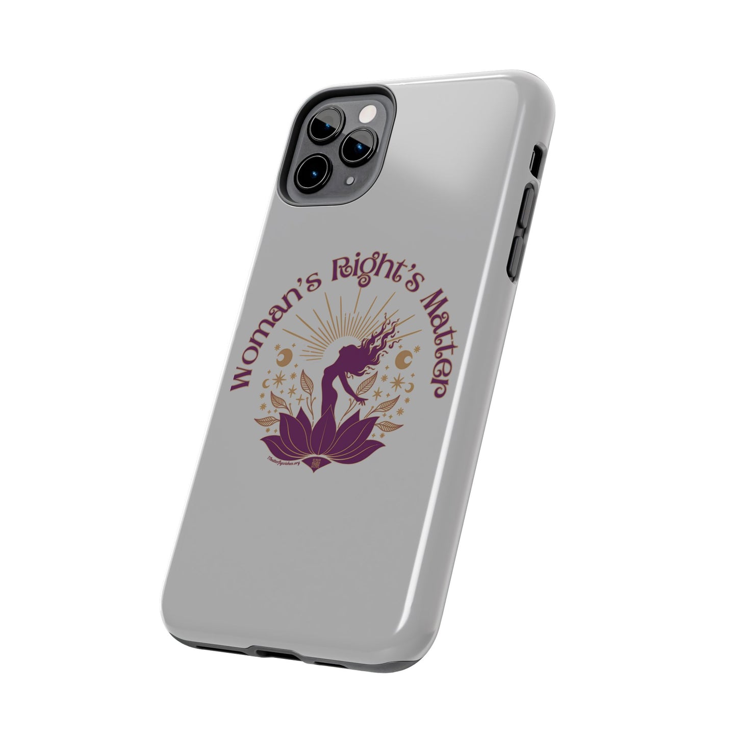 Empowering Tough Phone Cases - Women's Rights Matter Design