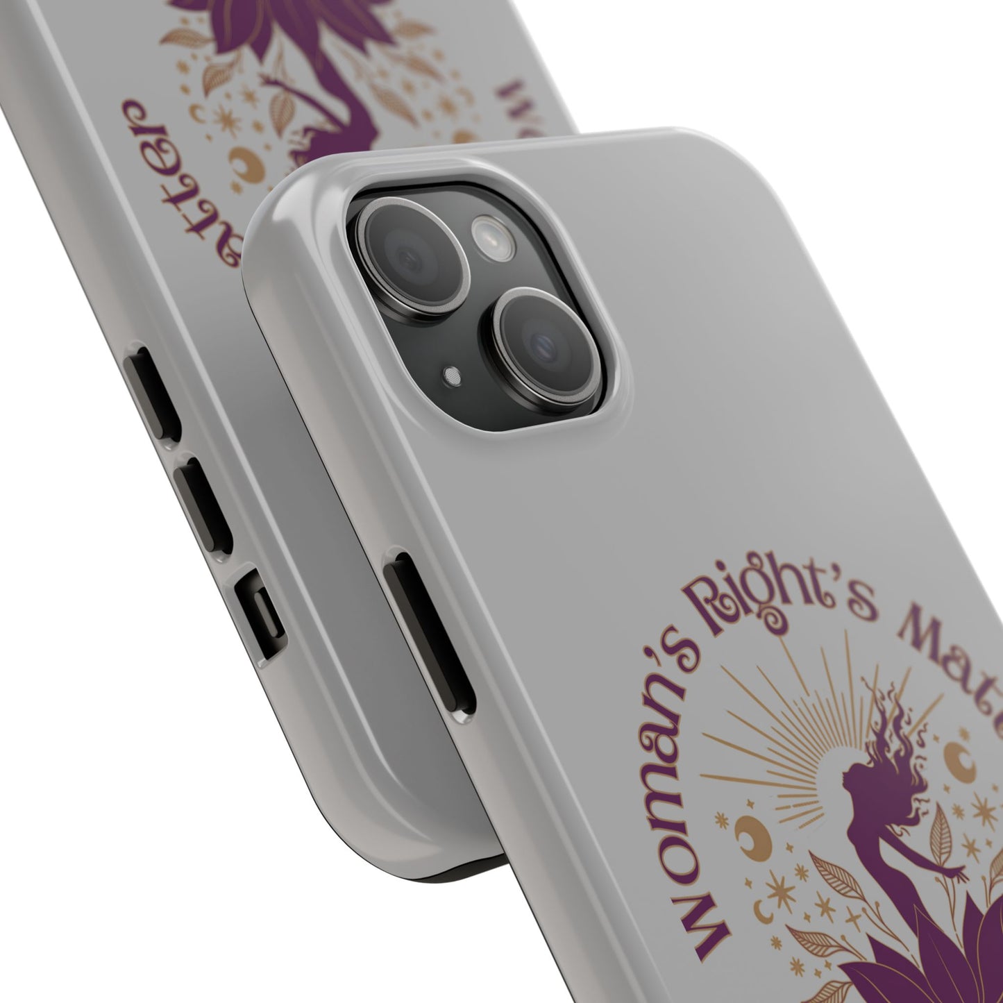 Empowering Tough Phone Cases - Women's Rights Matter Design
