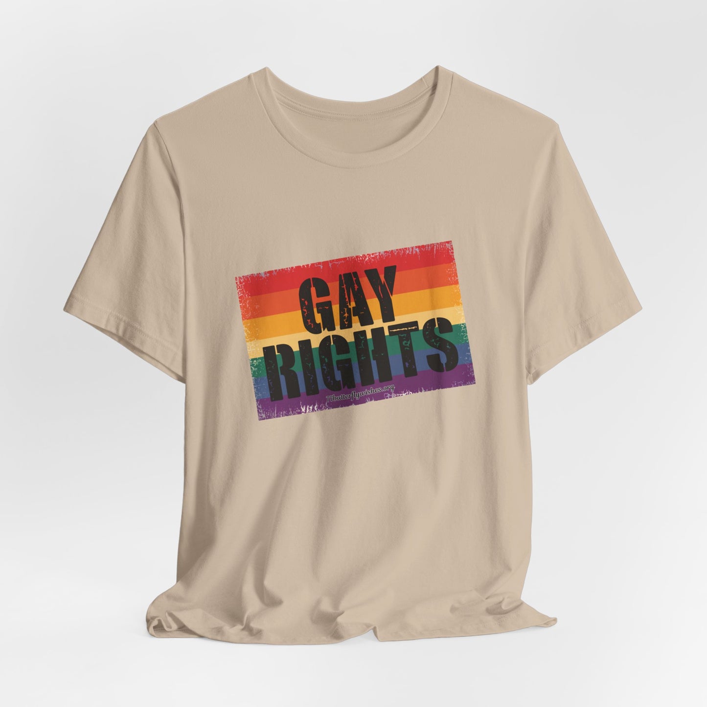 Gay Rights Pride Tee | Unisex Short Sleeve Jersey T-Shirt