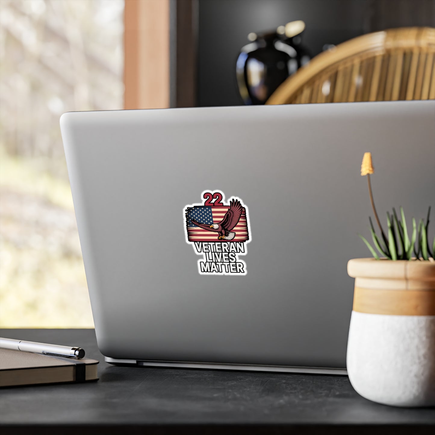 Patriotic Veteran Lives Matter Vinyl Decals