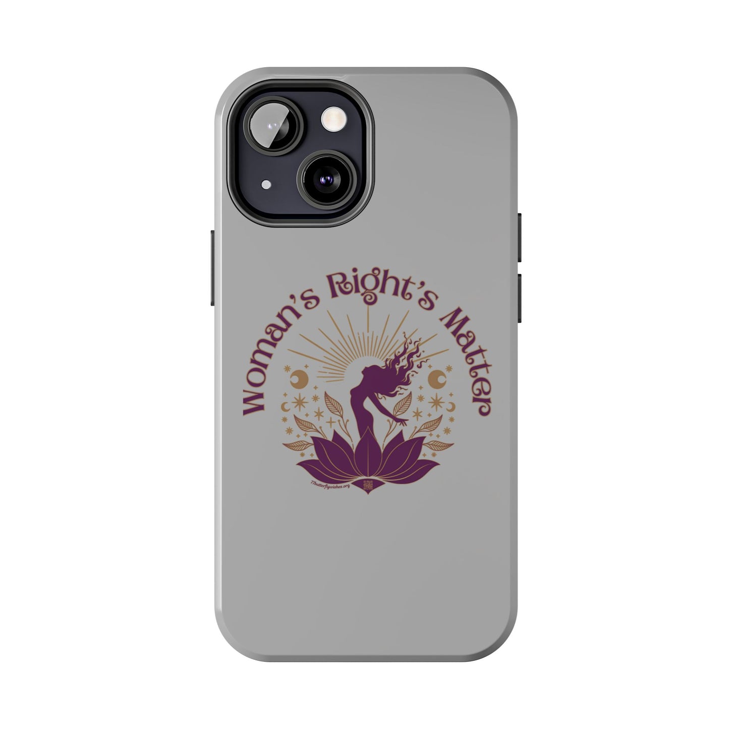 Empowering Tough Phone Cases - Women's Rights Matter Design