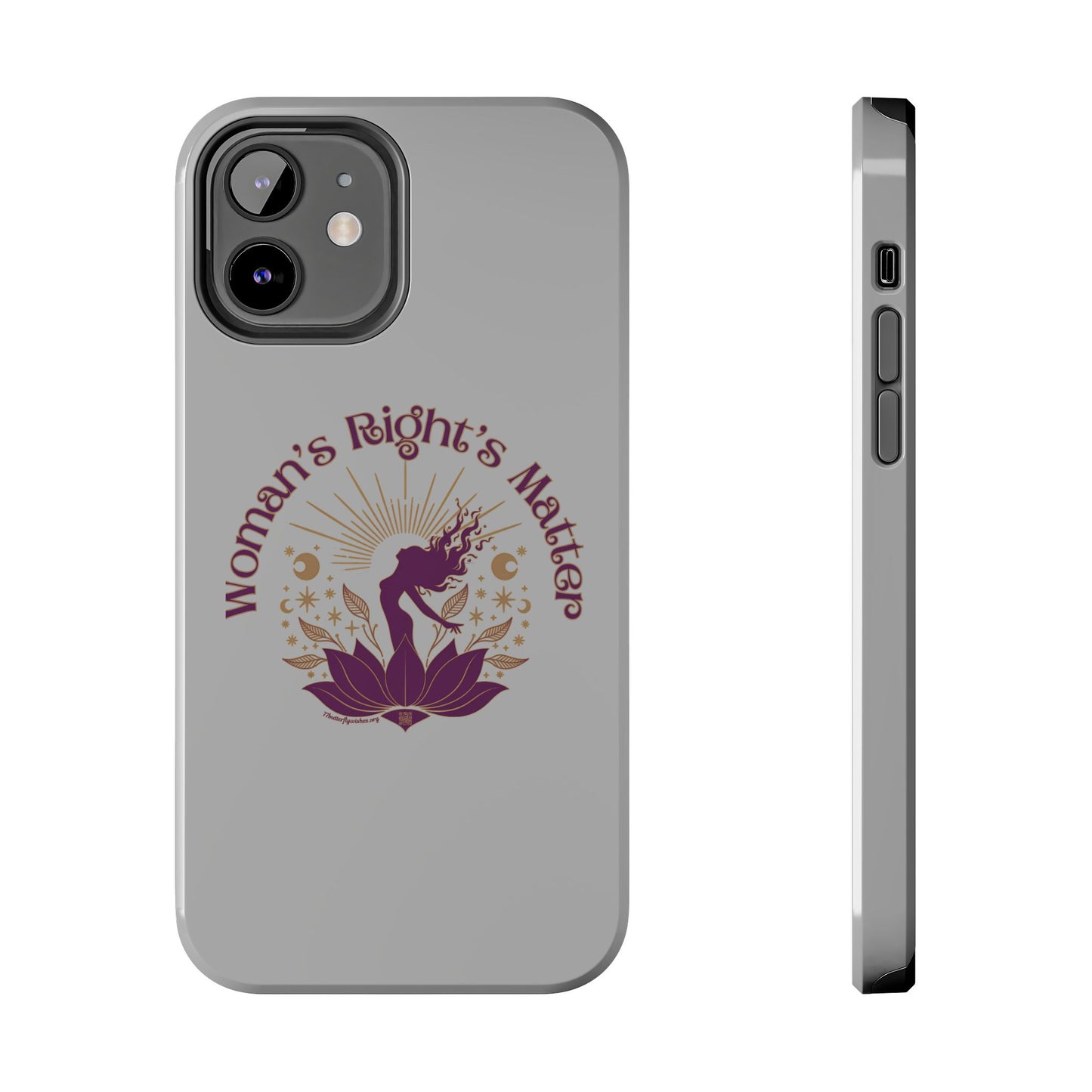 Empowering Tough Phone Cases - Women's Rights Matter Design