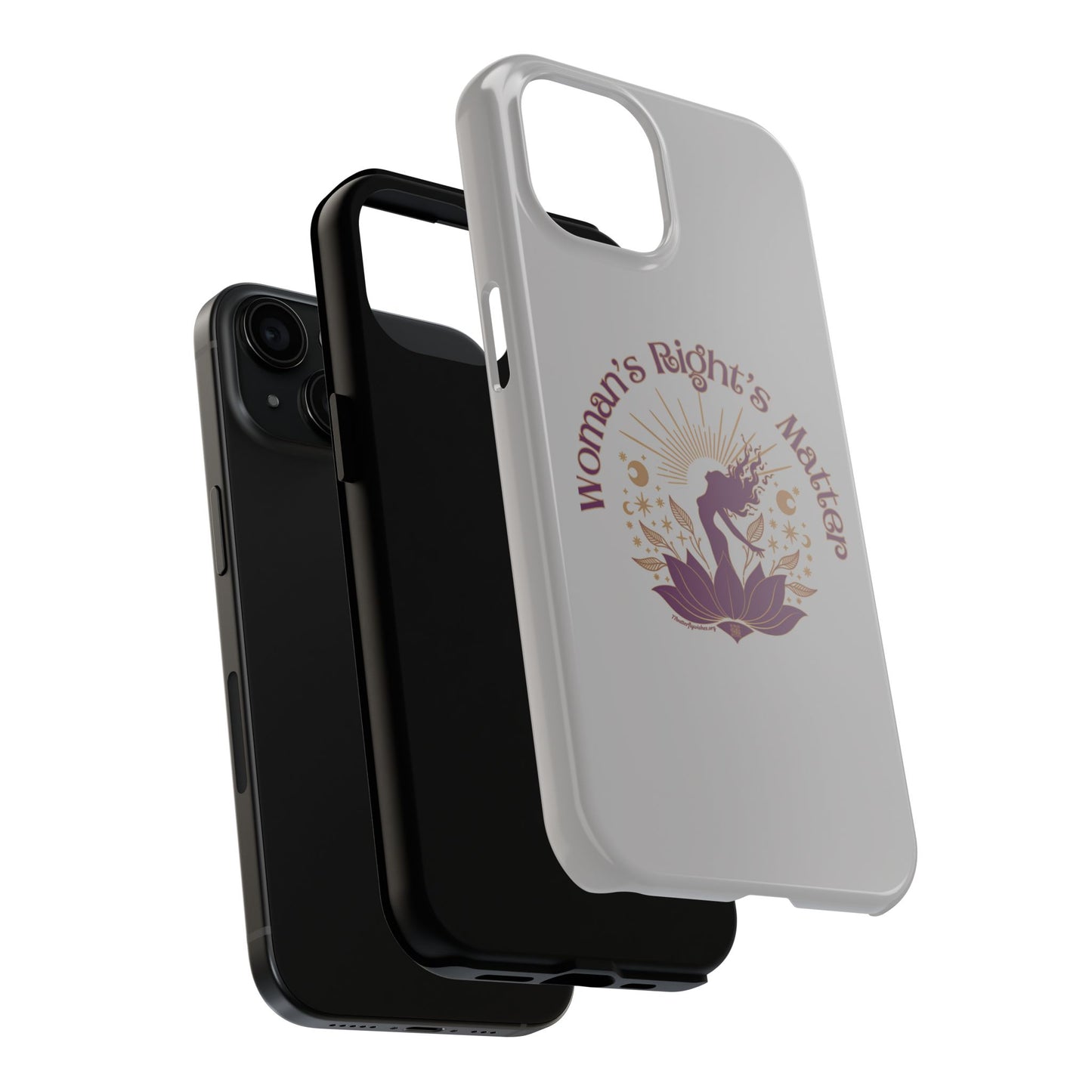 Empowering Tough Phone Cases - Women's Rights Matter Design